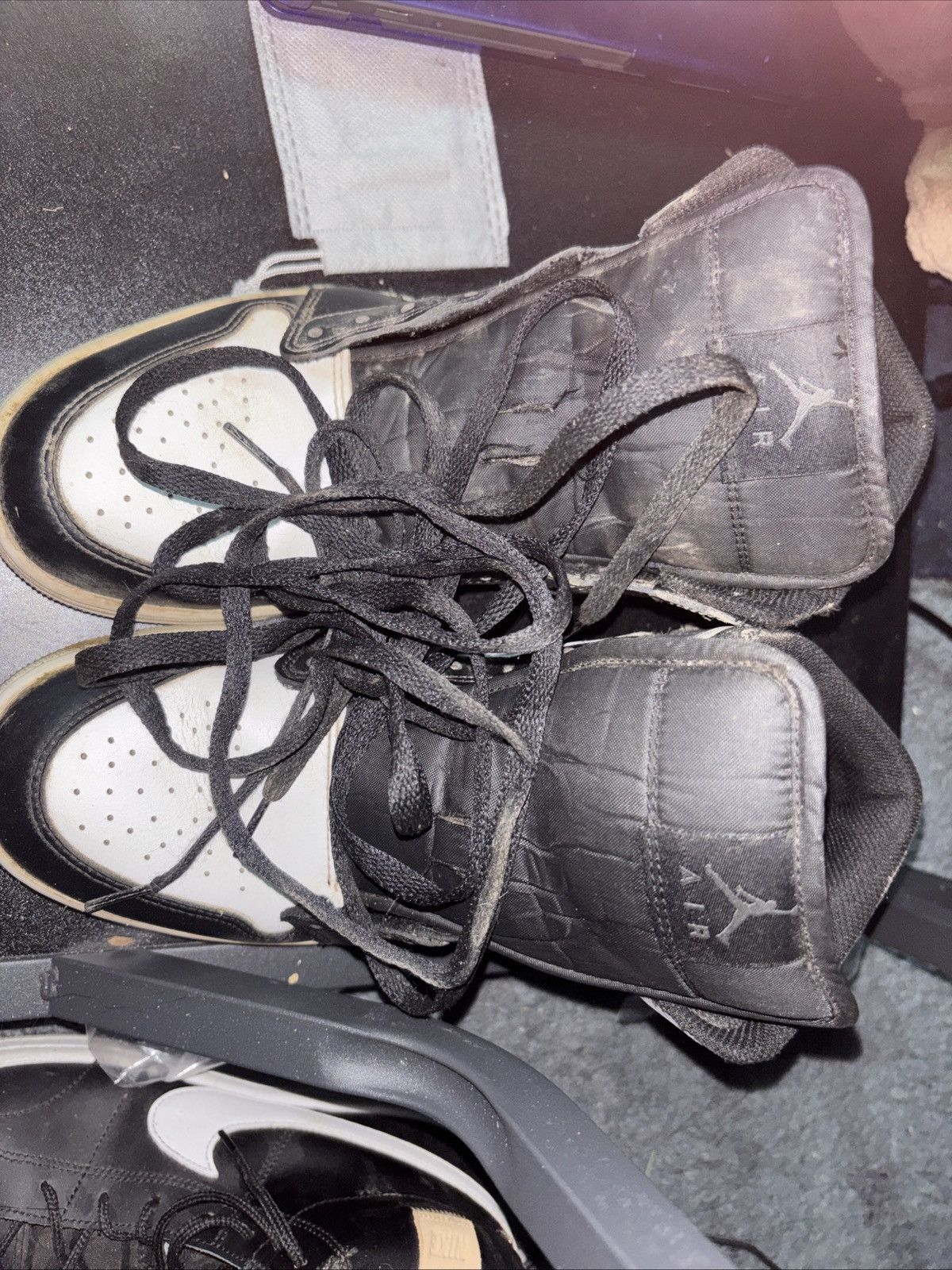 Nike Black and white high top Size US 9 / EU 42 - 1 Thumbnail