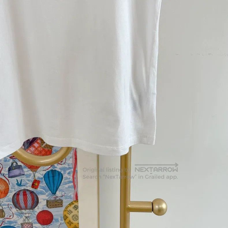 Dior Dior White letter print T-shirt Size S / US 4 / IT 40 - 5 Thumbnail