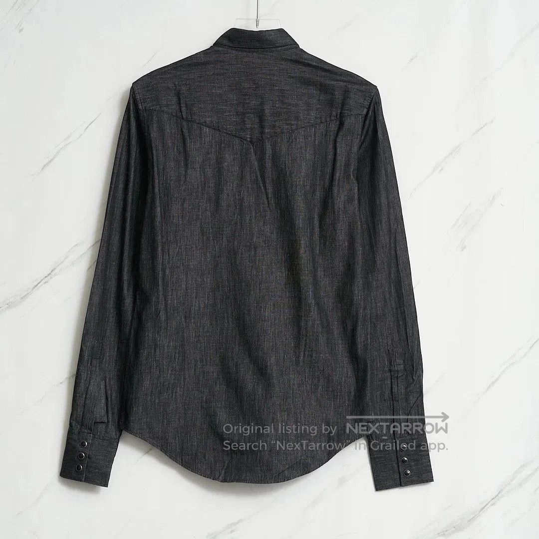 Saint Laurent Paris Authentic Saint Laurent Men's Logo Denim Shirt. Size US M / EU 48-50 / 2 - 5 Thumbnail