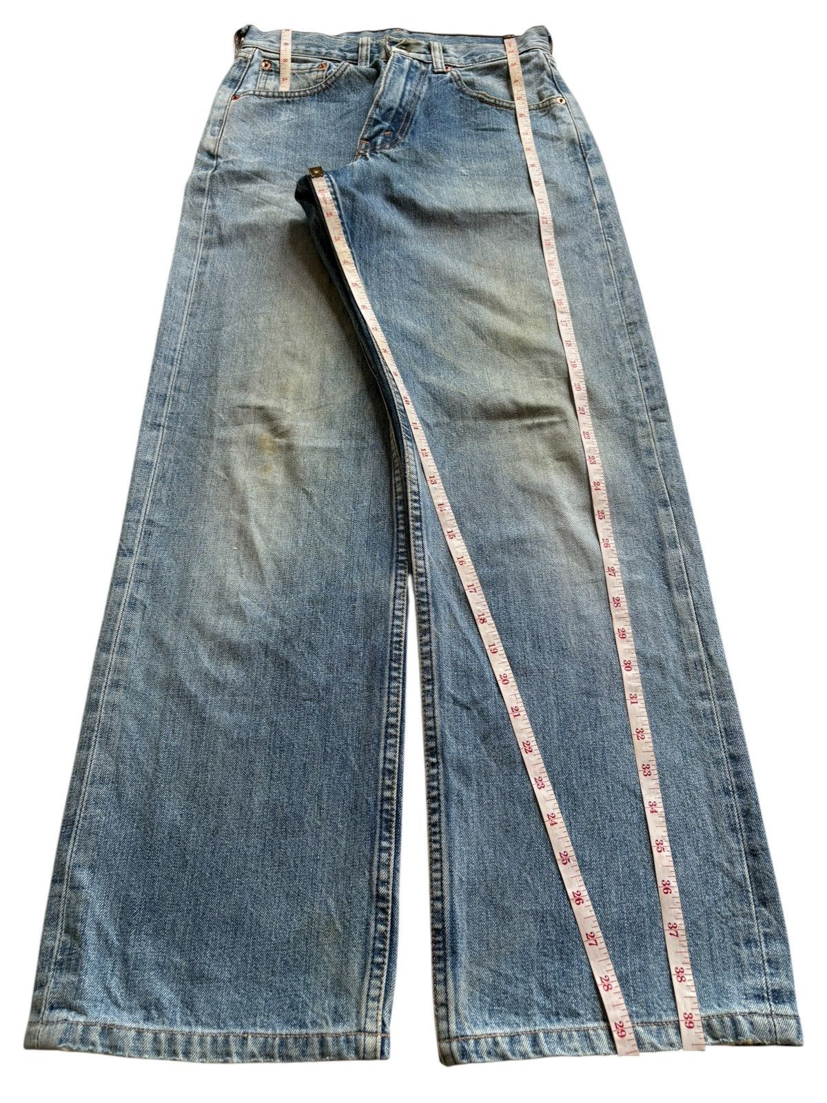 Levi's × Levi's Vintage Clothing Vintage 90s Levis 504 Mud Wash Loose Baggy Jeans Size US 27 - 12 Thumbnail