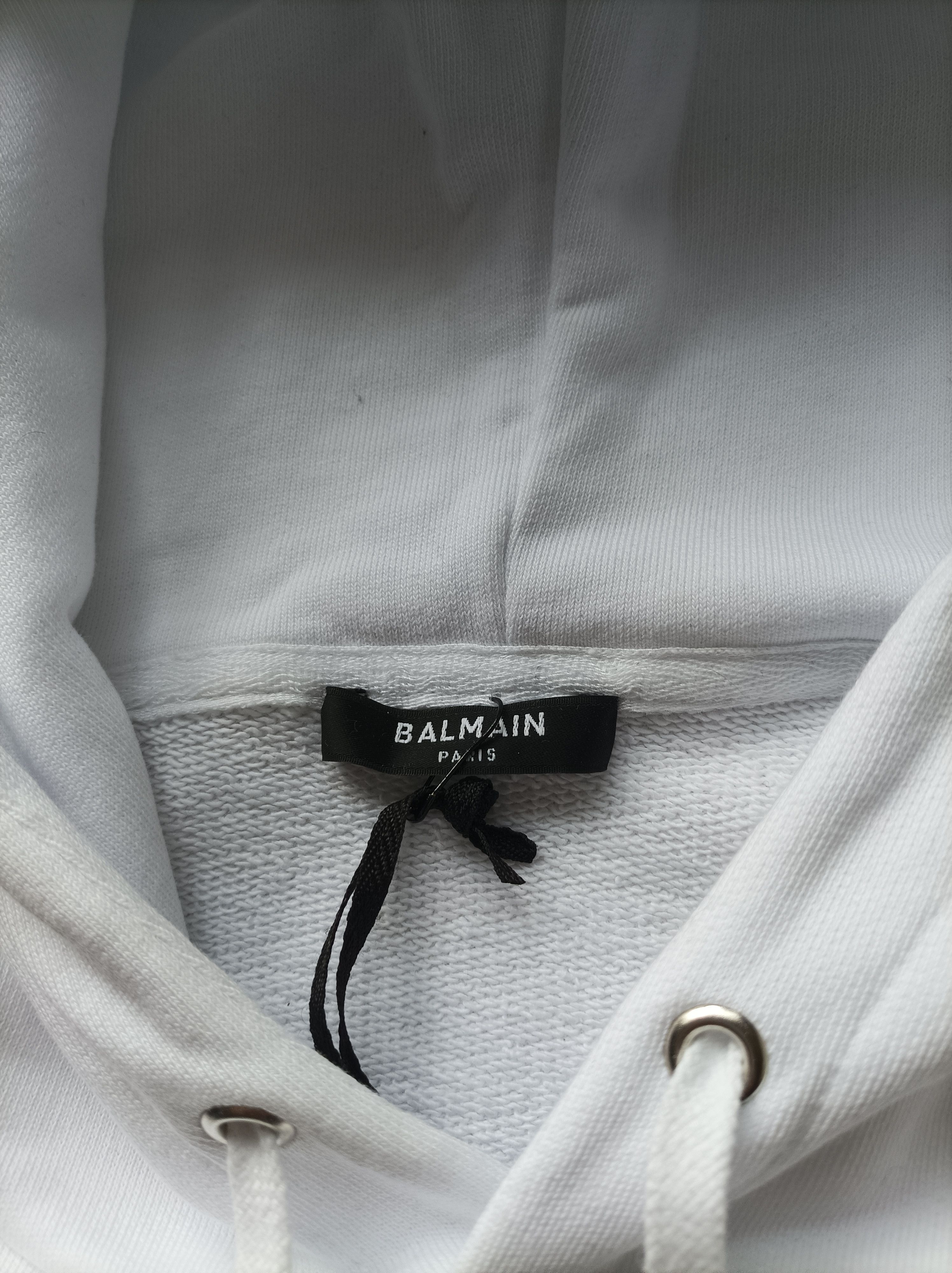 Balmain Balmain Logo Hoodie Size US M / EU 48-50 / 2 - 3 Thumbnail