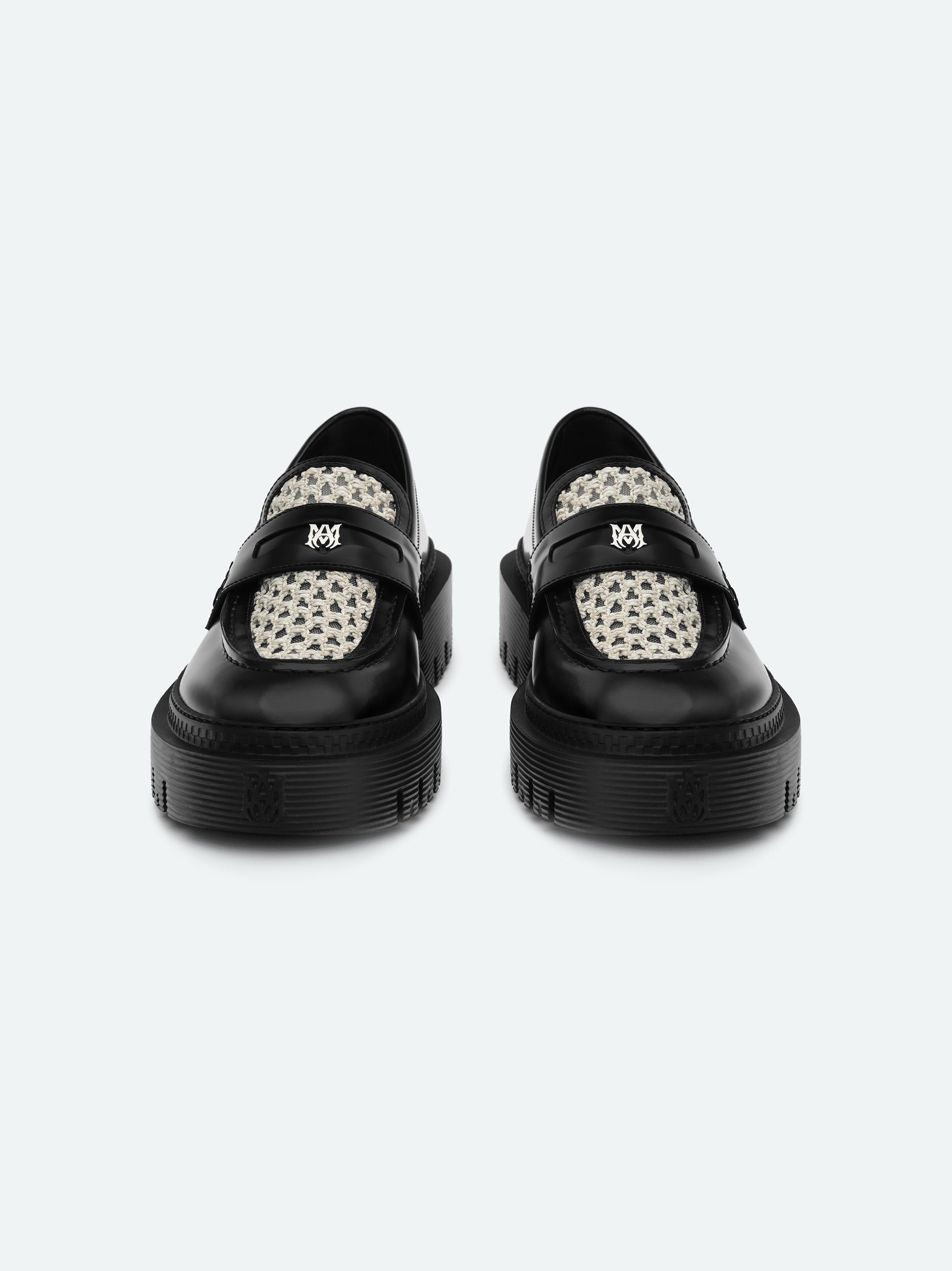 Amiri o1s1wg110525 Jumbo Loafers in Black/White Size US 9 / EU 42 - 3 Thumbnail
