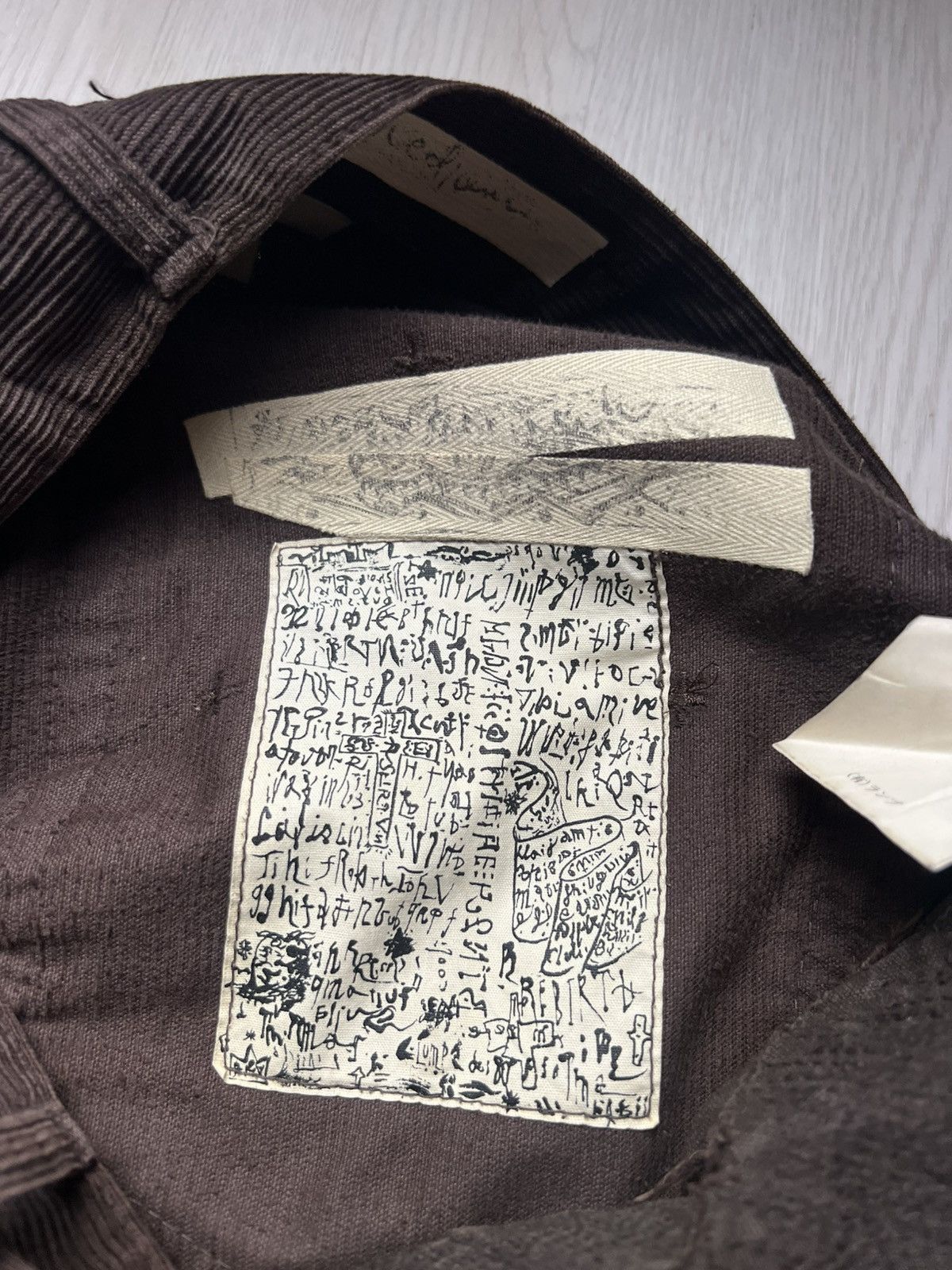 NADA Rebirth To Tabura Rasa Boro Leather Pocket Like Undercover Size US 31 - 8 Thumbnail