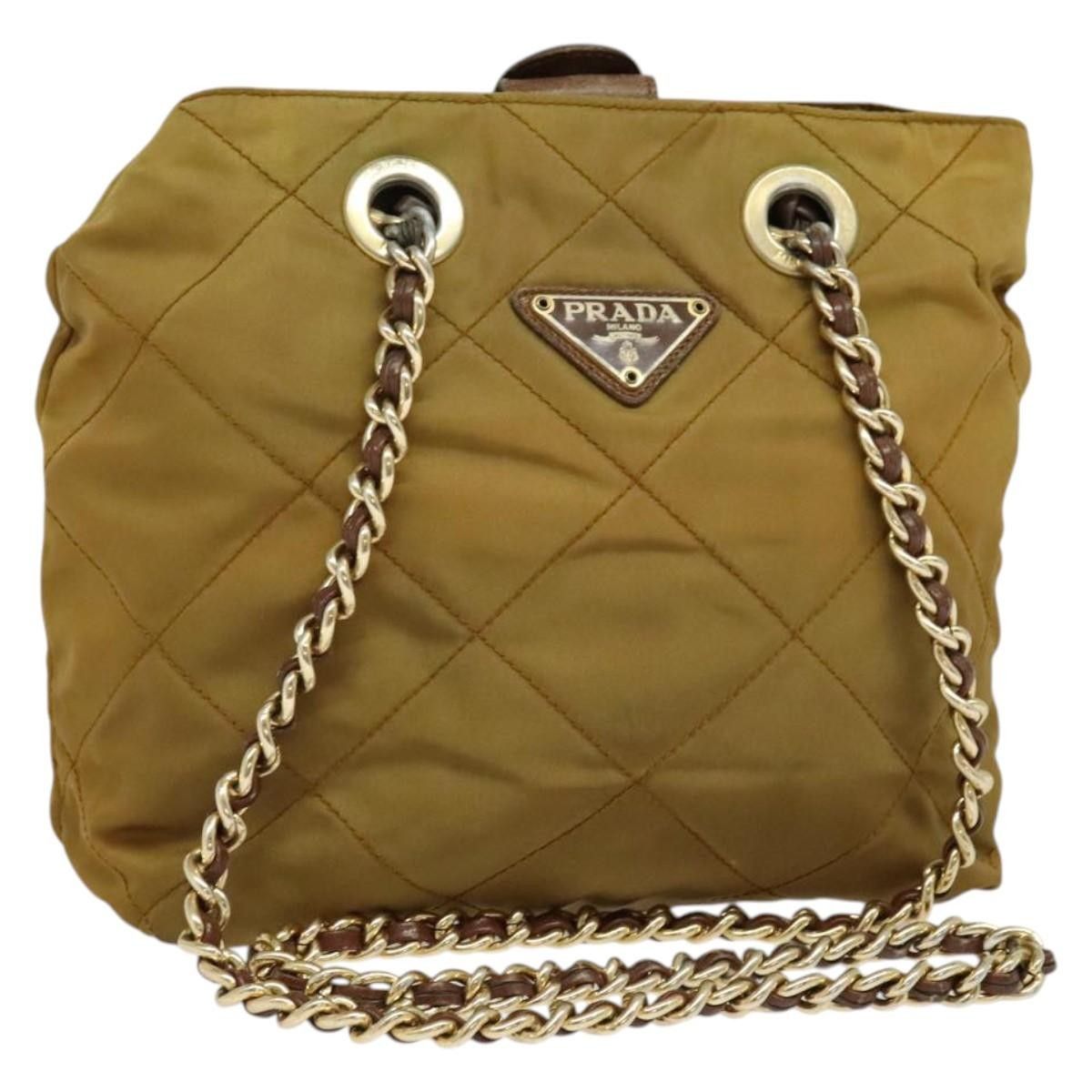 Prada Prada Vintage Chain Tote Tessuto Size ONE SIZE - 1 Thumbnail