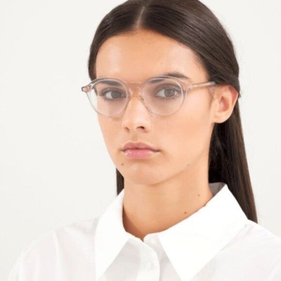 Chloe Chloe CH0012O 006 Eyeglasses Pink 50mm Square Frame Size ONE SIZE - 3 Thumbnail