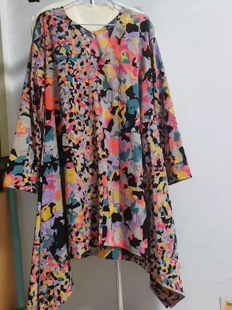 Issey Miyake Issey Miyake Colorful dress Size M / US 6-8 / IT 42-44 - 1 Thumbnail