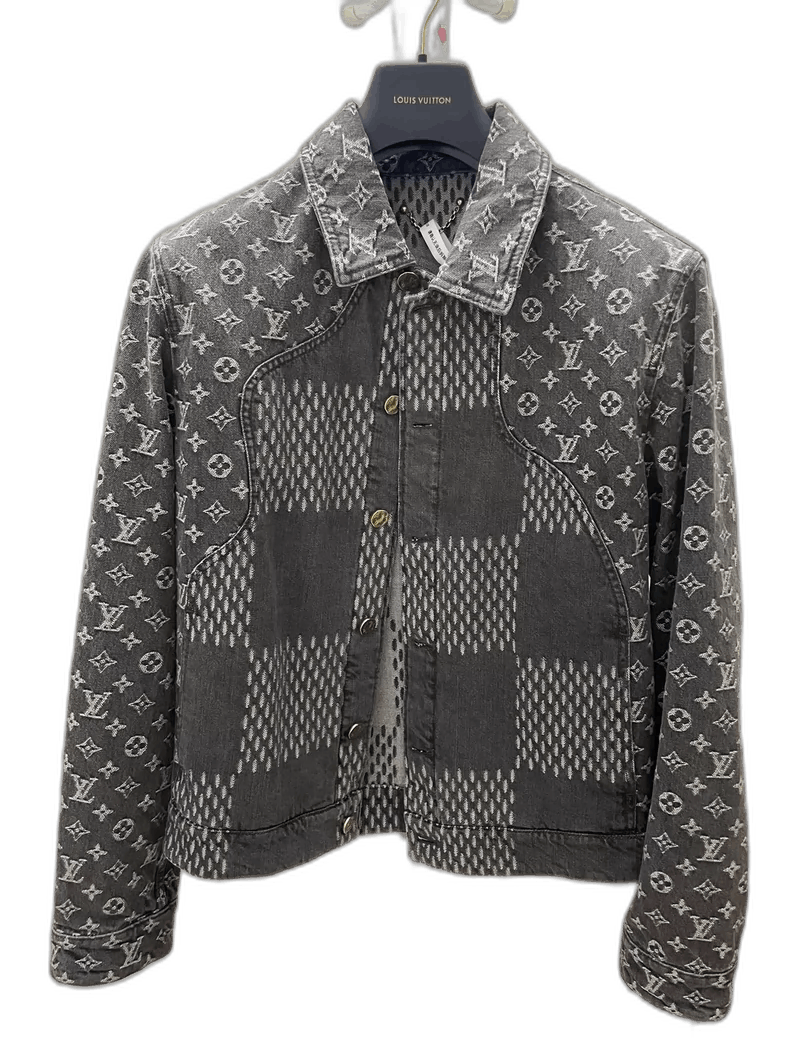 Louis Vuitton Louis Vuitton Denim Jacket from Nigo Collaboration-yf Size US M / EU 48-50 / 2 - 1 Thumbnail