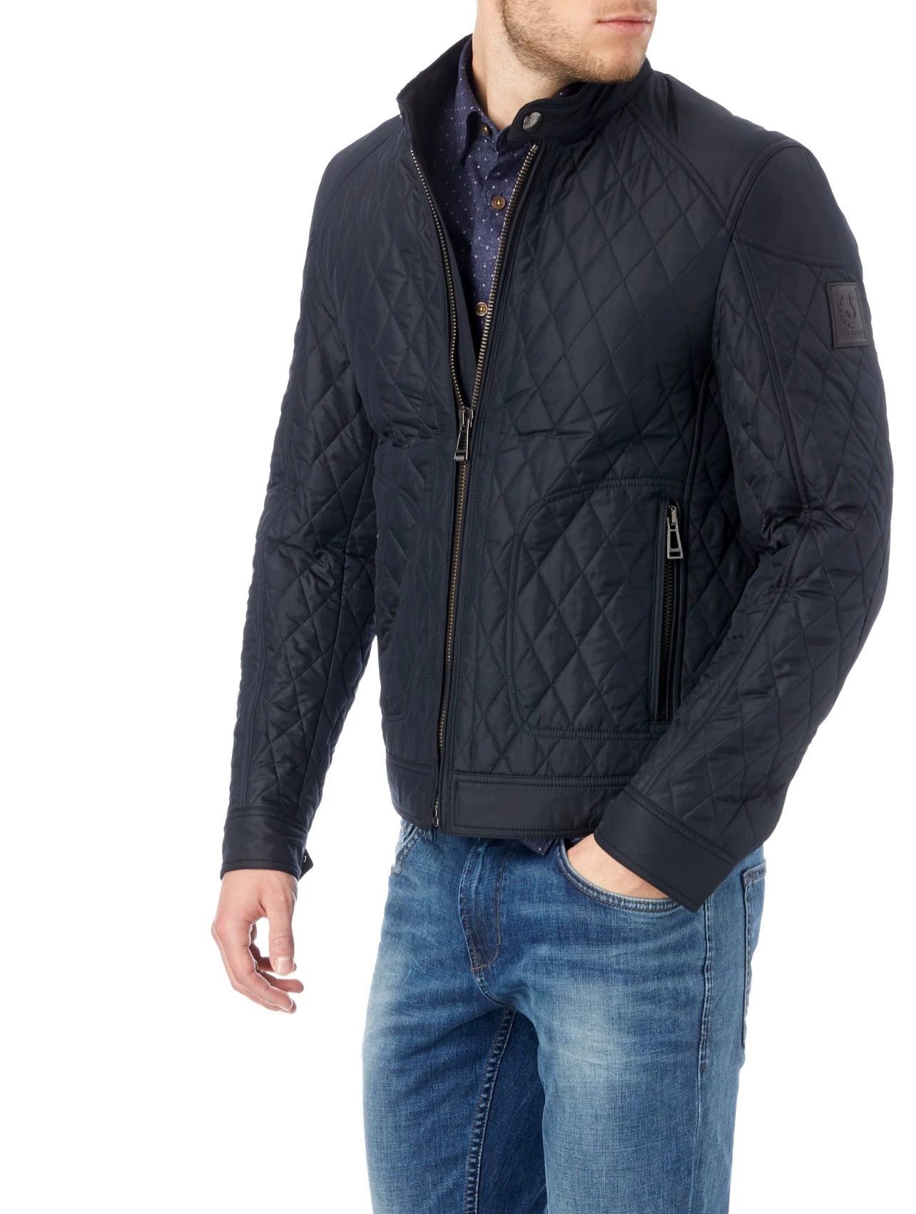Belstaff Belstaff Quilted Moto Jacket 50 New with Tags Size US M / EU 48-50 / 2 - 2 Thumbnail