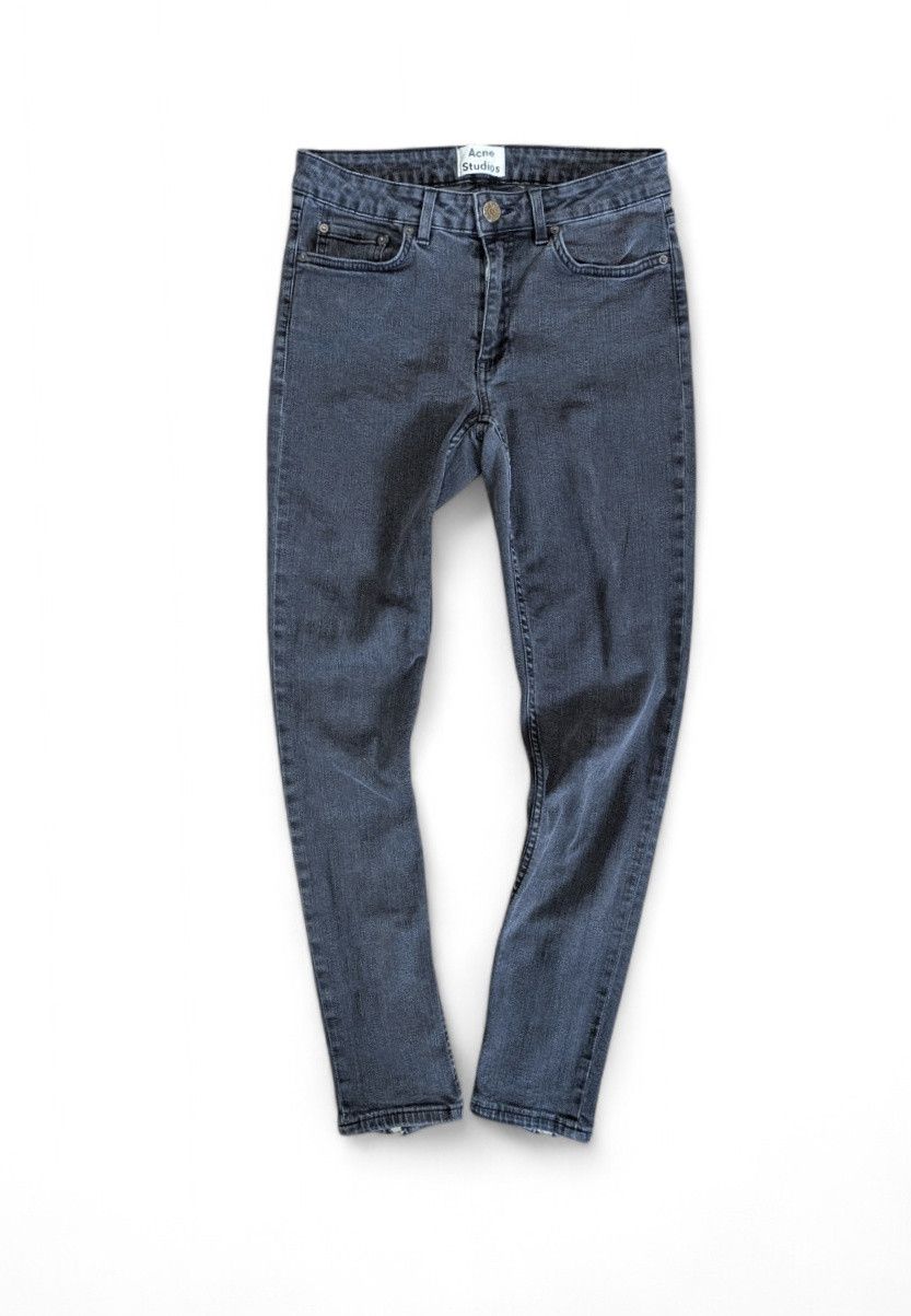 Acne Studios ACNE STUDIOS Skinny Jeans w/ Ankle Zippers Skin 5 Pistol Size 26" / US 2 / IT 38 - 12 Thumbnail