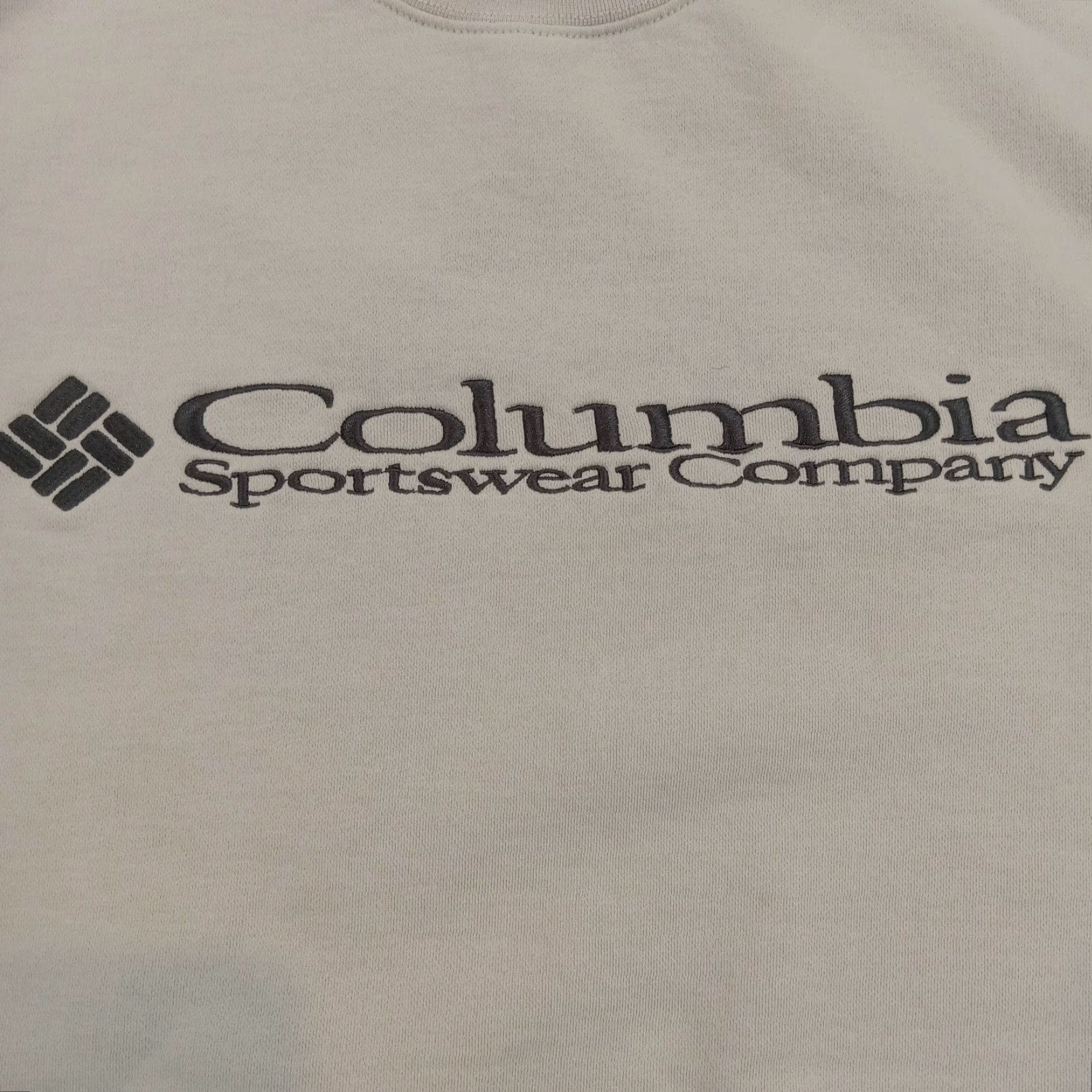 Vintage Columbia Youth Extra Large Beige Long Sleeve Pullover Sweatshirt Casual Cotton Size US XL / EU 56 / 4 - 5 Thumbnail
