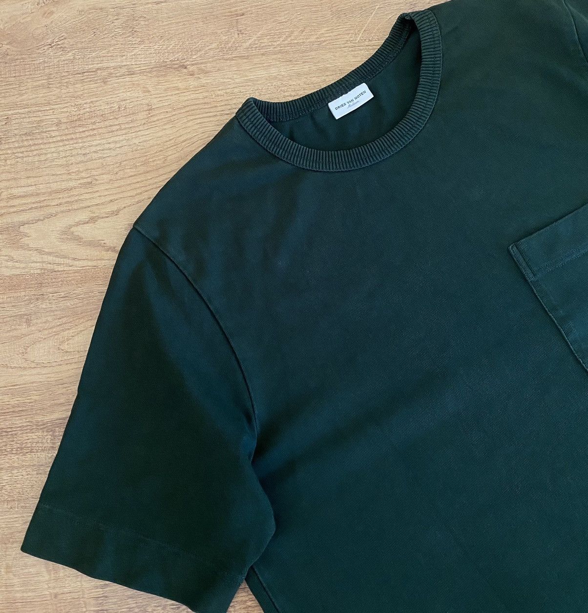 Dries Van Noten Dries Van Noten Pocket Tee x Luxury x Vintage Size US M / EU 48-50 / 2 - 6 Thumbnail