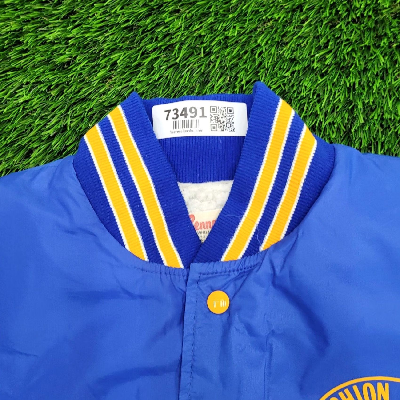 Vintage VINTAGE Gun Club Bomber Jacket Medium 23x24 Blue 70s Men Regular M Jacket Size US M / EU 48-50 / 2 - 3 Thumbnail