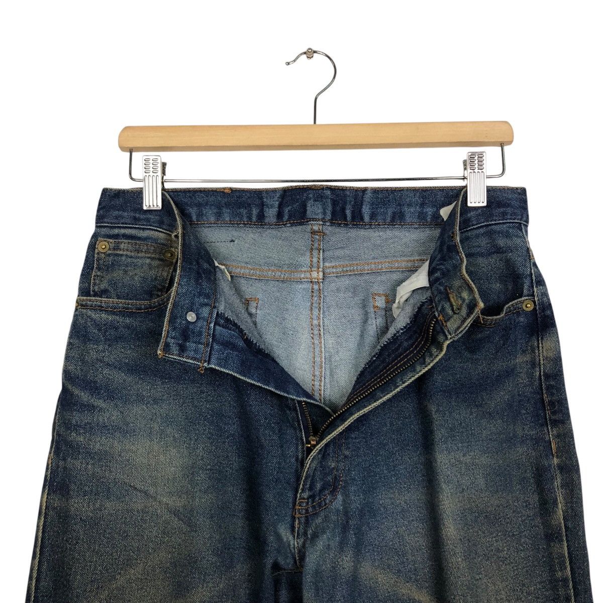 Japanese Brand × Vintage 📌Vintage Denim Jeans Osj Biker Issey Miyake Size US 30 / EU 46 - 20 Thumbnail
