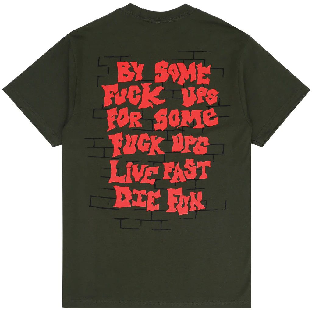 Fuck The Population FTP + FAMOUS SKULL TEE(HUNTER GREEN) Size US XL / EU 56 / 4 - 2 Thumbnail