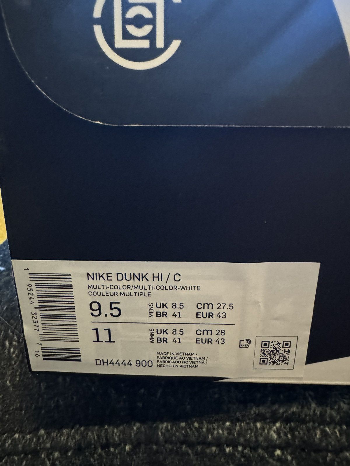 CLOT × Nike Nike X Clot Dunk High Size US 9.5 / EU 42-43 - 3 Thumbnail