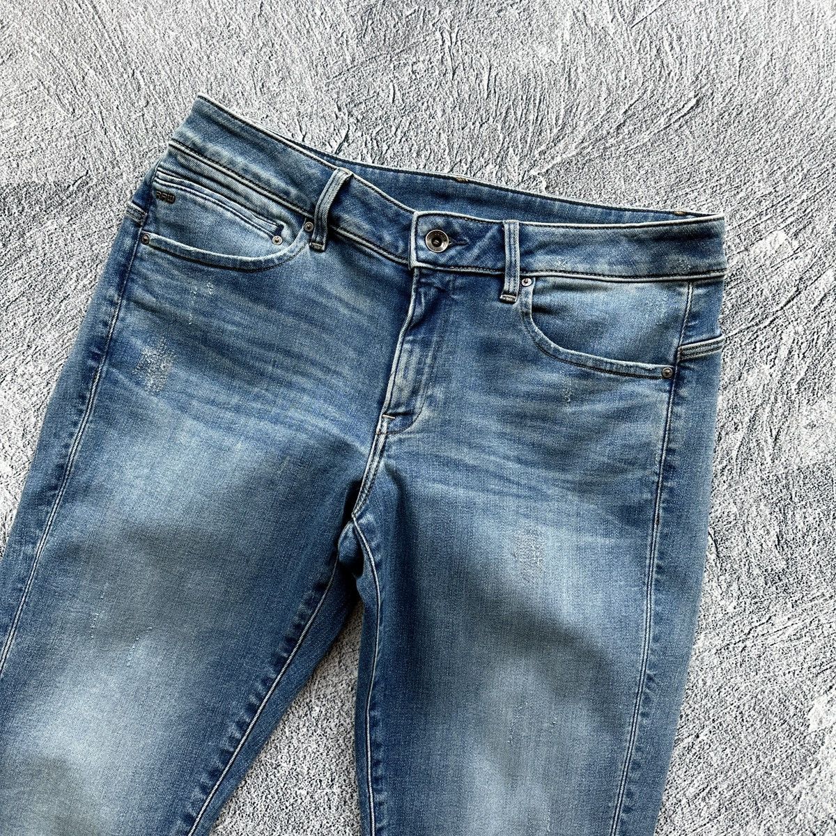 G-Star Women’s Jeans G-Star Raw Midge Zip Mid Skinny Blue Stretch Size 32" / US 10 / IT 46 - 11 Thumbnail