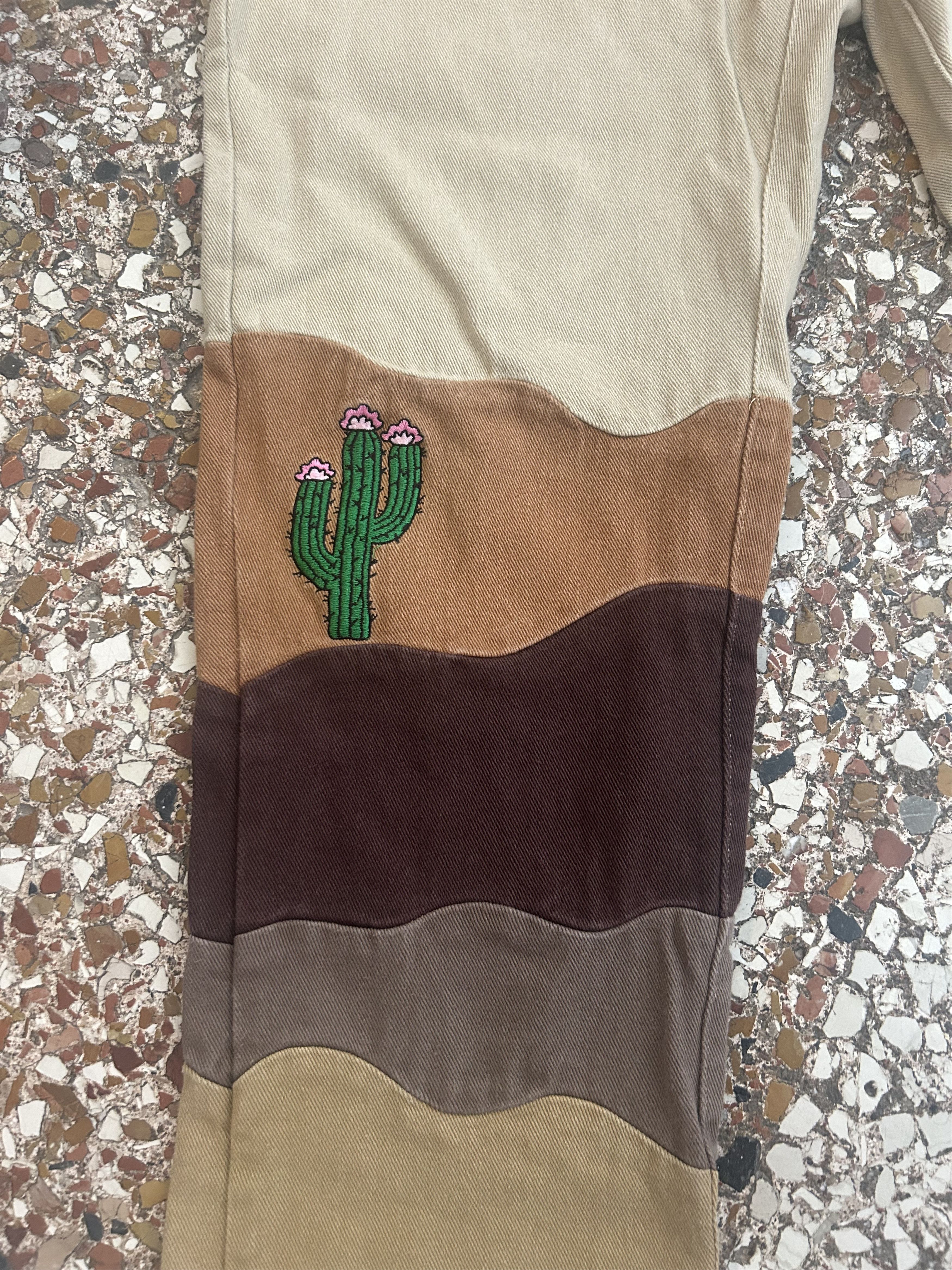 KidSuper Kidsuper Desert Landscape work pants brown tan SS21 Size US 36 / EU 52 - 3 Thumbnail