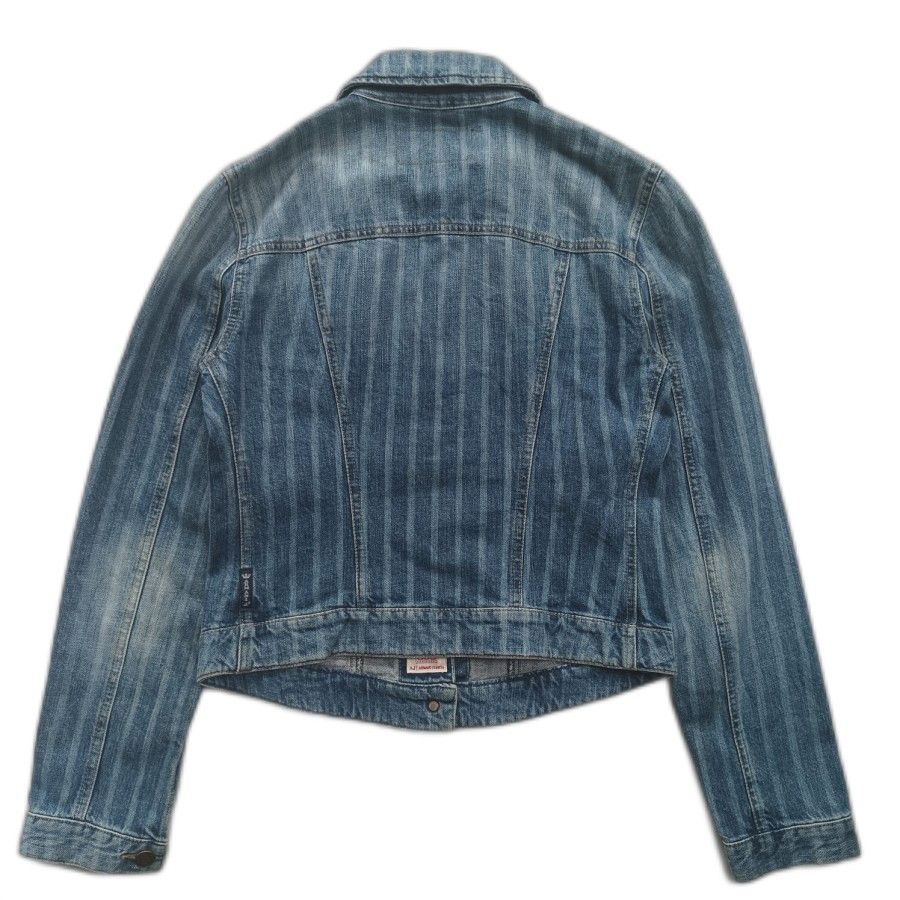 Armani × Giorgio Armani Armani Jeans trucker jacket indigo series made in italy Size S / US 4 / IT 40 - 4 Thumbnail
