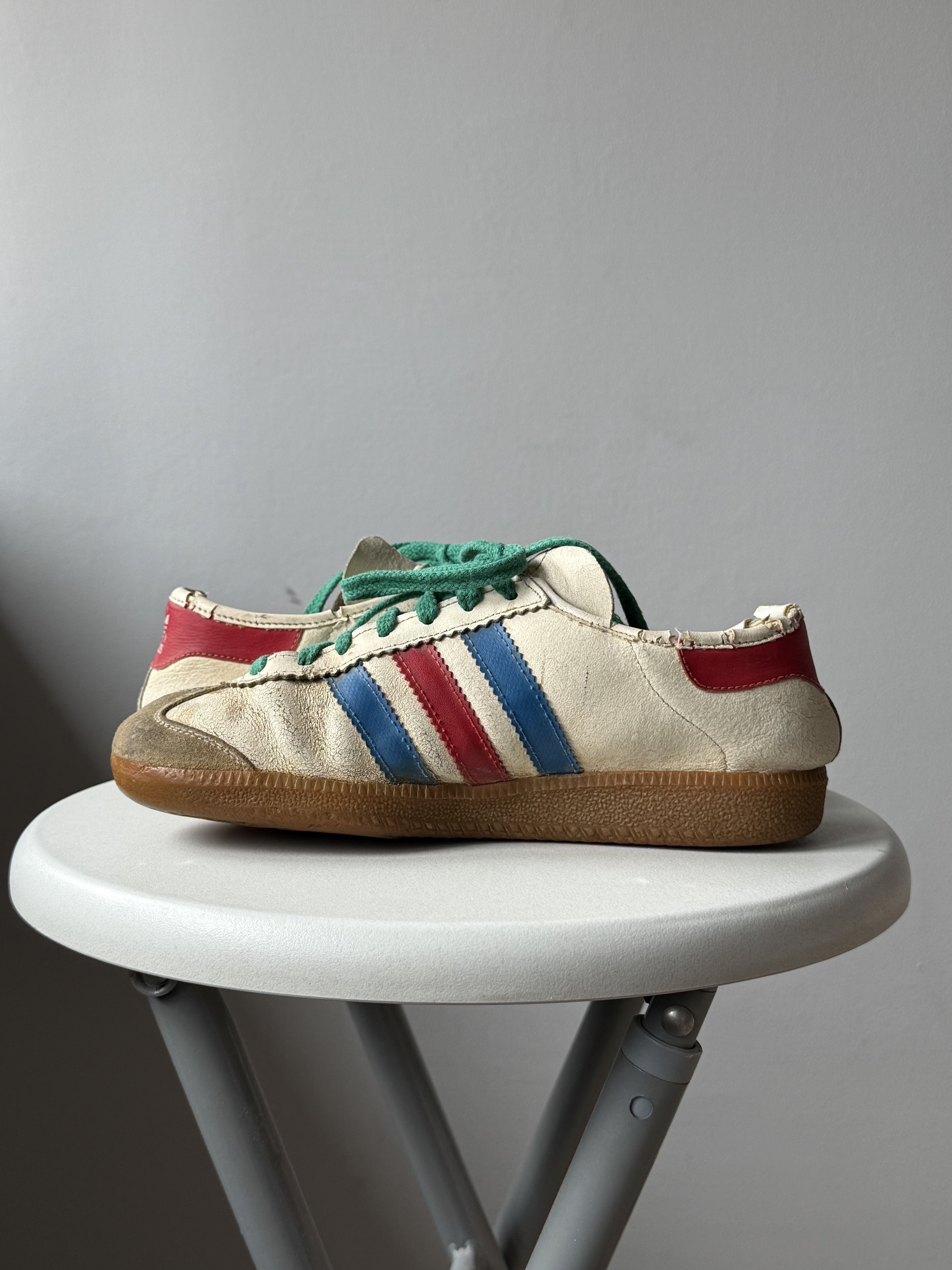 Adidas × Vintage Vintage 1970's Adidas Super Rekord Shoes Made in Yugoslavia Size US 4.5 / IT 34.5 - 6 Thumbnail