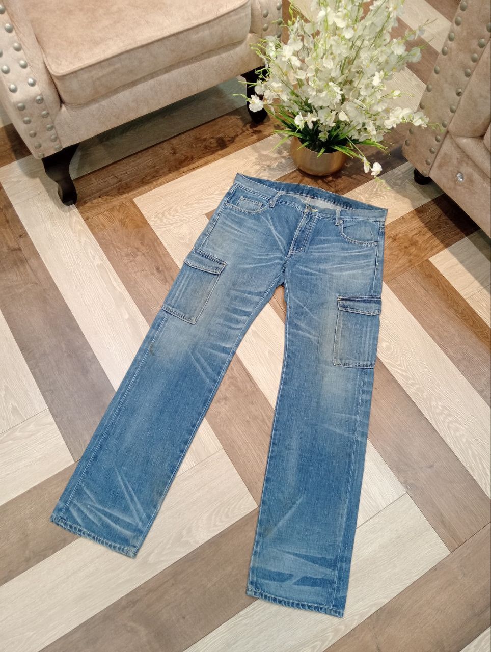 Neighborhood NEIGHBORHOOD 2005 SP ANGOSTO / SP NARROW SELVEDGE JEANS - L Size US 37 - 2 Thumbnail