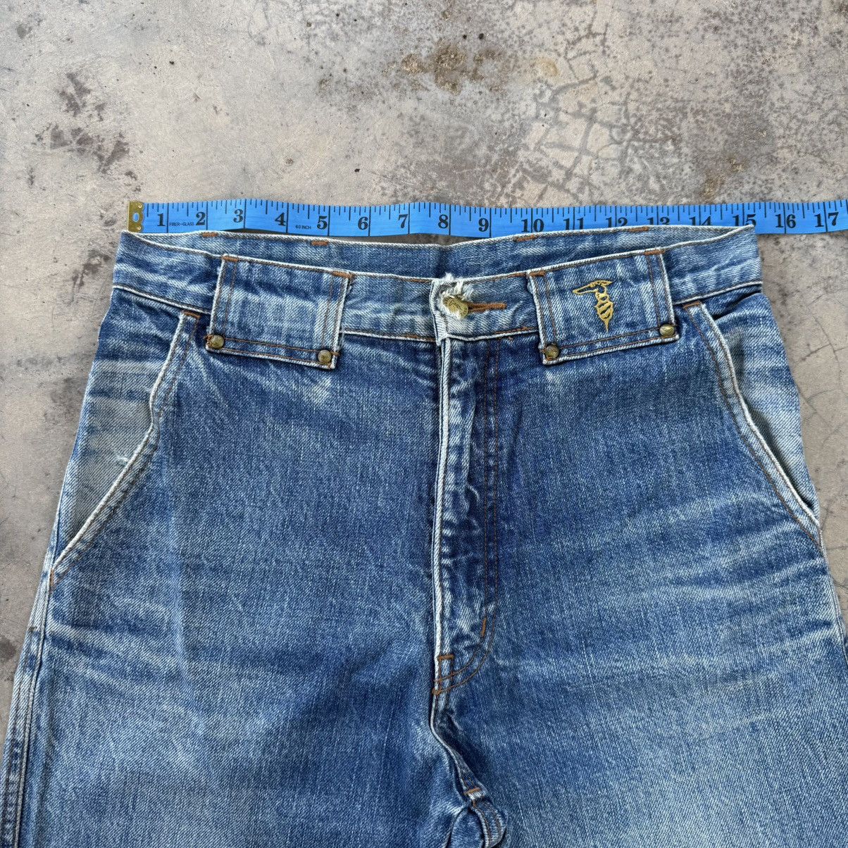 Trussardi Vintage trussardi distressed faded jeans pants Size US 30 / EU 46 - 6 Thumbnail
