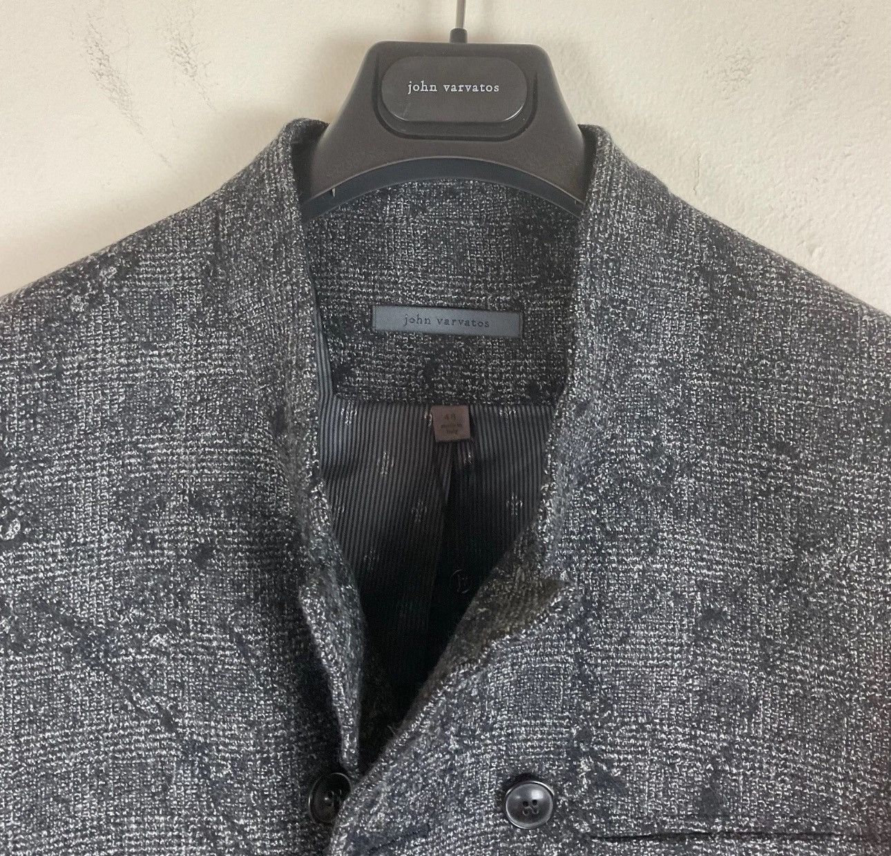 John Varvatos John Varvatos Double-Breasted Jacket Coat Size 48R - 2 Thumbnail