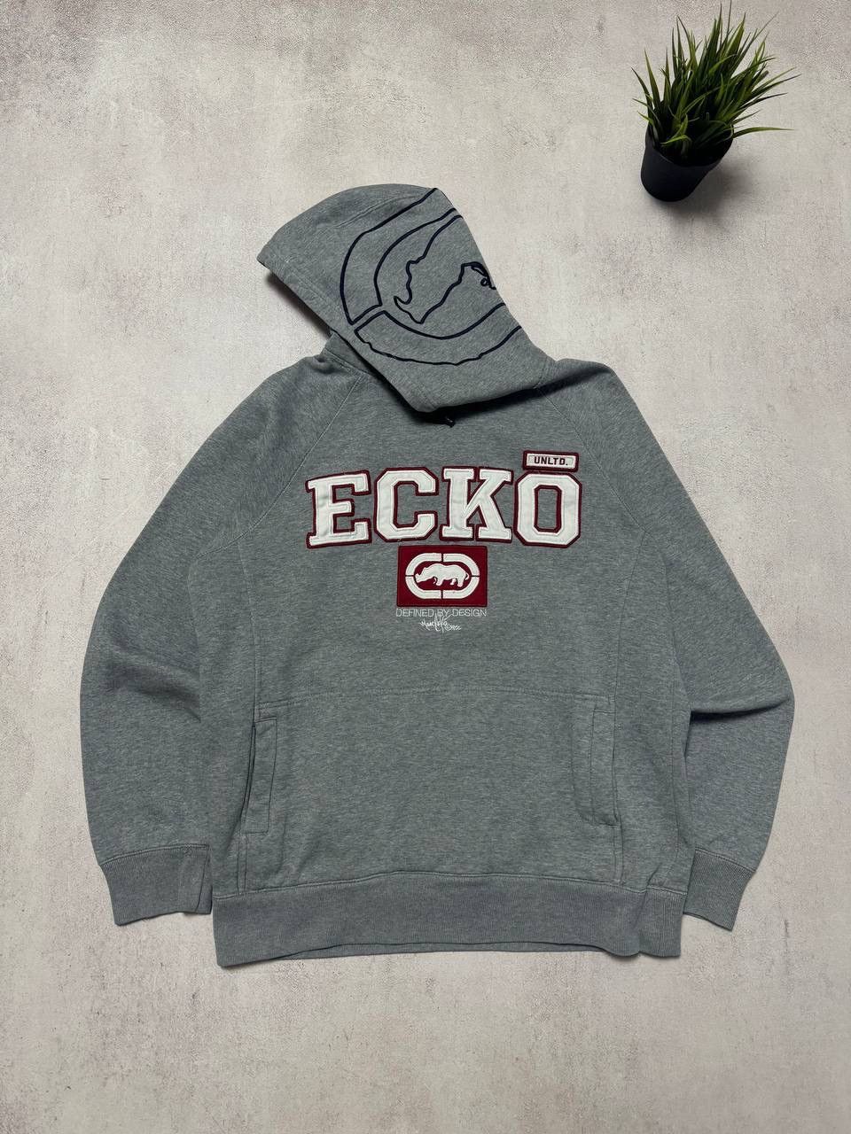 Ecko Unltd. Vintage Ecko Unltd Hoodie Big Logo Boxy Y2K 90s Size US M / EU 48-50 / 2 - 1 Thumbnail