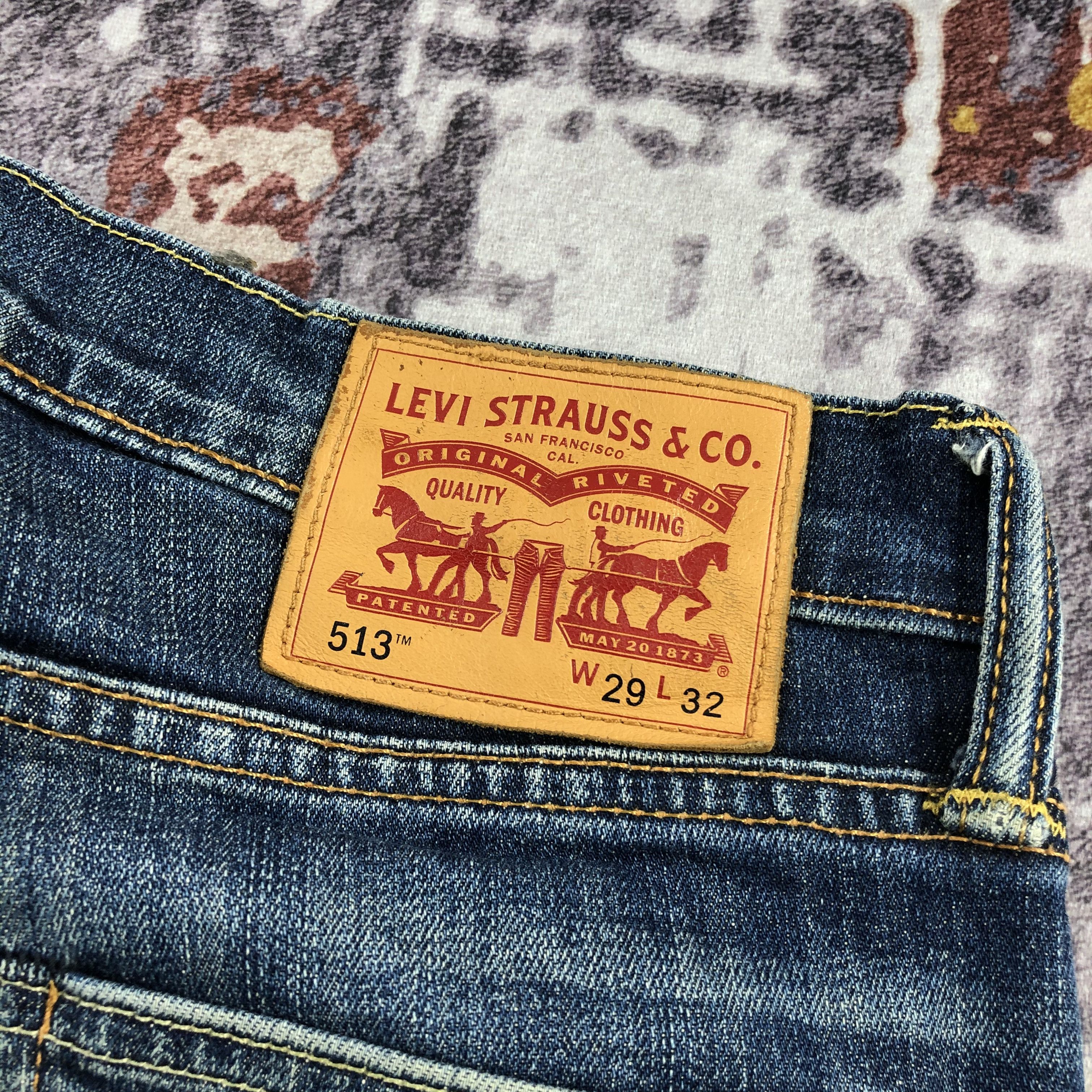 Levi's × Vintage Vintage Blue Wash Levis 513 Jeans-JM2614 Size US 30 / EU 46 - 5 Thumbnail