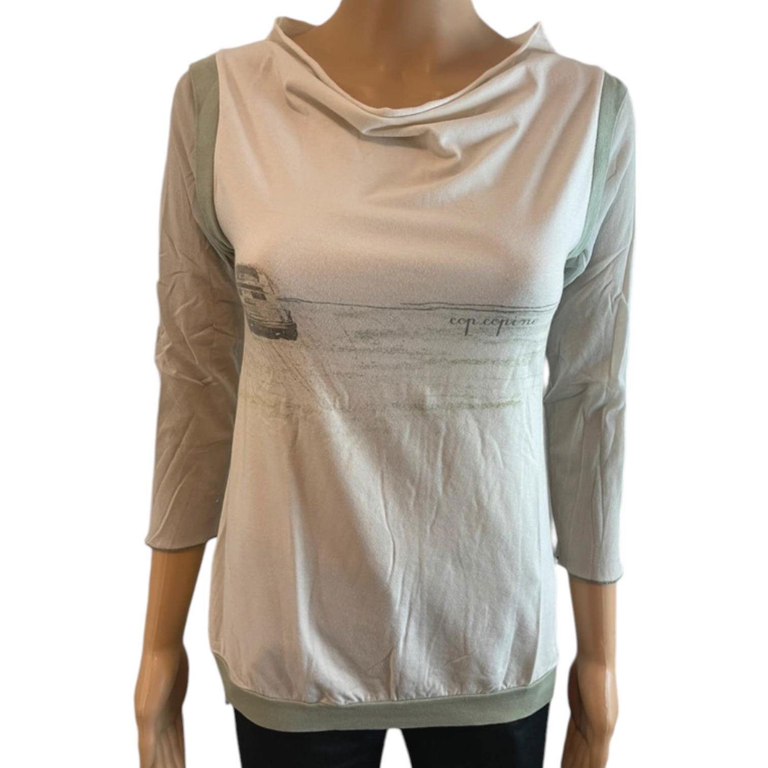 Cop Copine The Cop Copine Car Half Mesh Top Size ONE SIZE - 1 Thumbnail