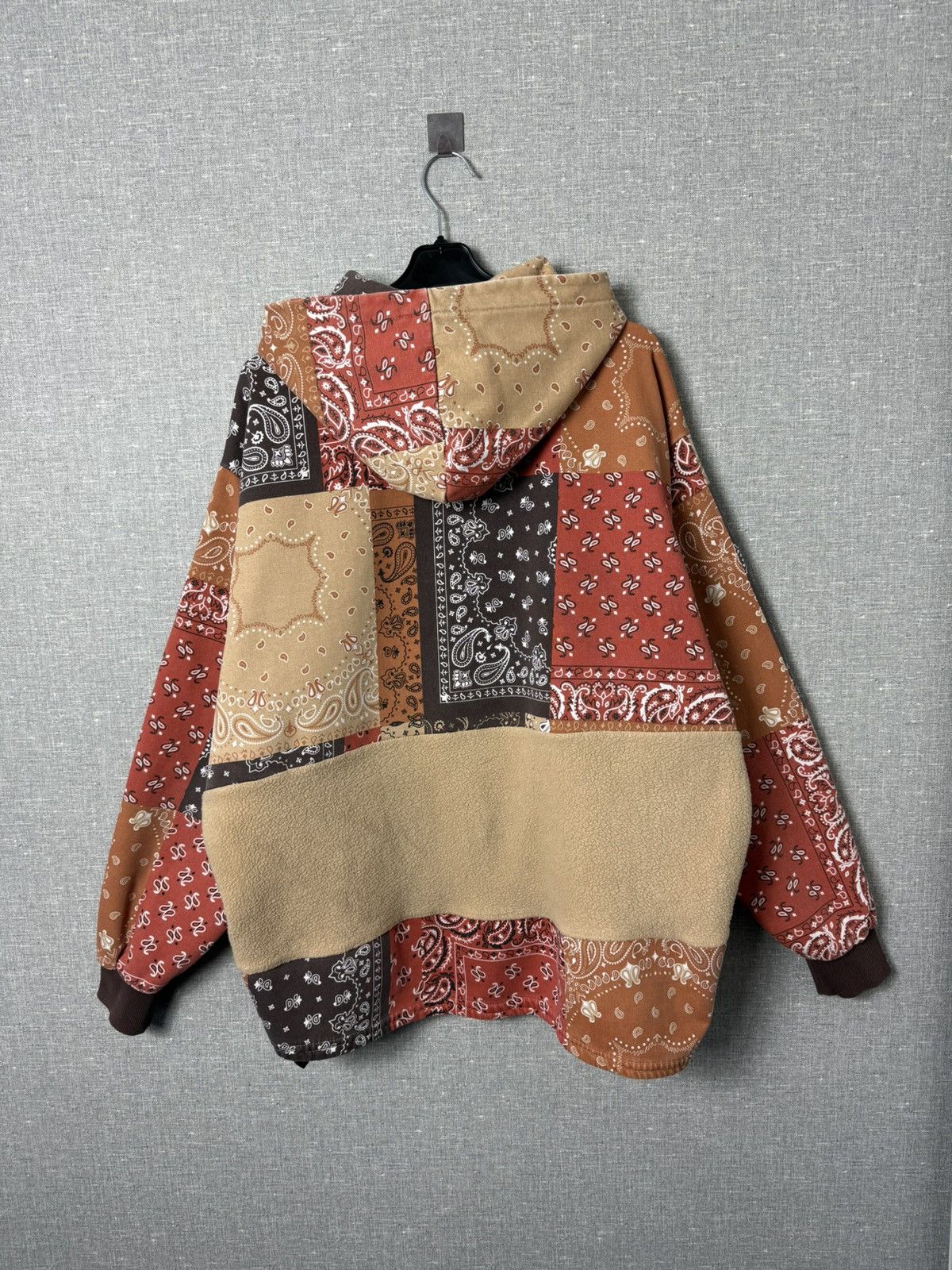 Karl Kani Karl Kani Patchwork Bandana Hoodie Center Logo Fleece Detail Size US M / EU 48-50 / 2 - 16 Thumbnail