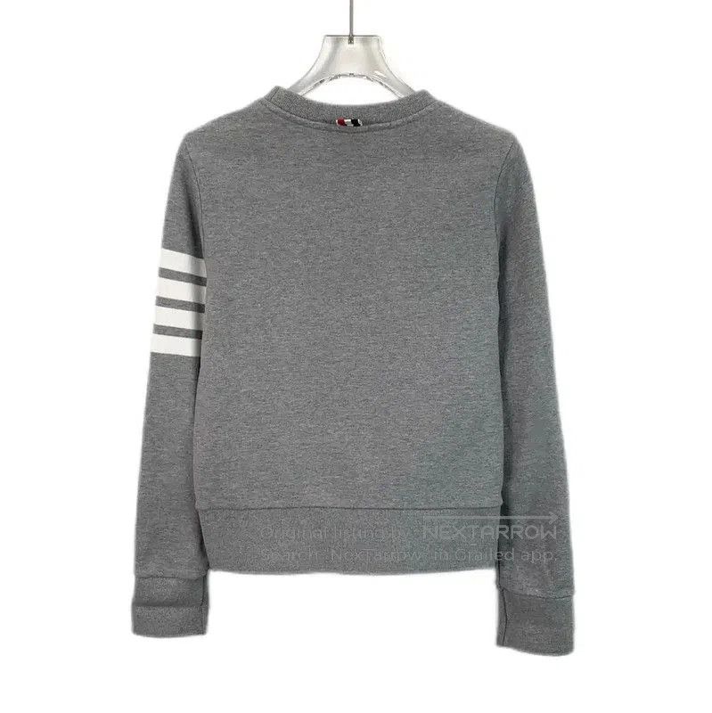 Thom Browne Thom Browne Gray Cotton Sweatshirt for Women . Size M / US 6-8 / IT 42-44 - 2 Thumbnail
