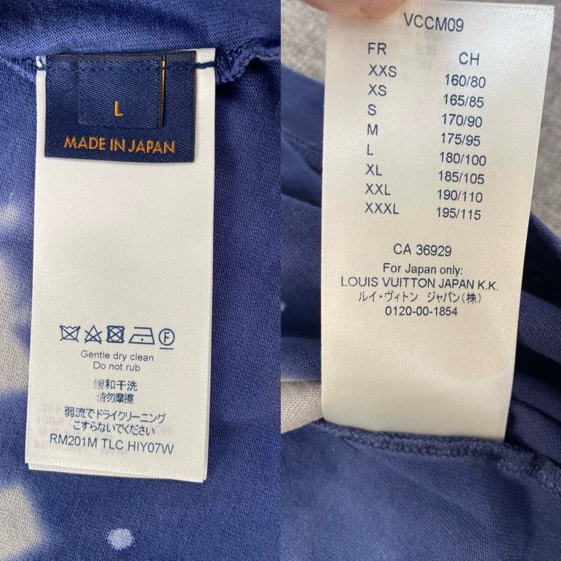 Louis Vuitton Louis Vuitton Blue Tie -2505 Size US L / EU 52-54 / 3 - 8 Thumbnail