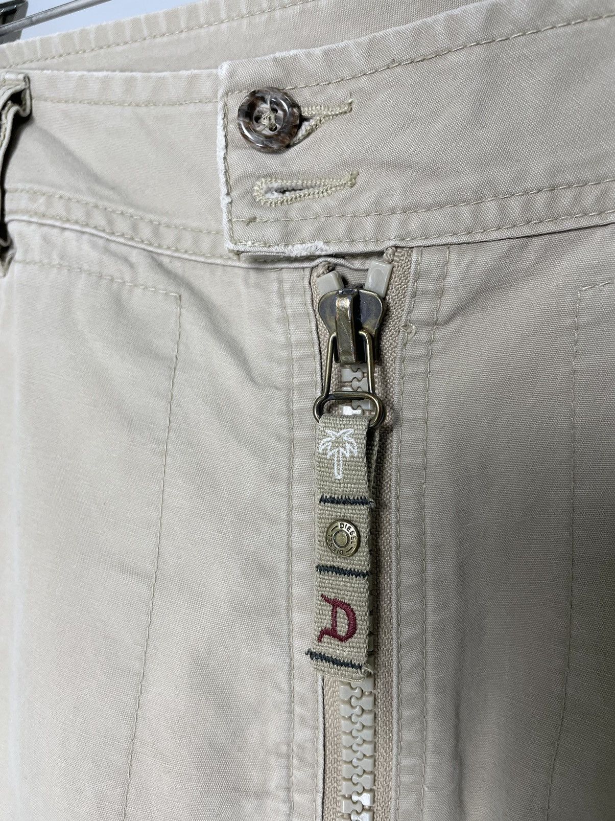Diesel Diesel Vintage Cargo Faded Distressed Beige Military Pants Size US 32 / EU 48 - 11 Thumbnail