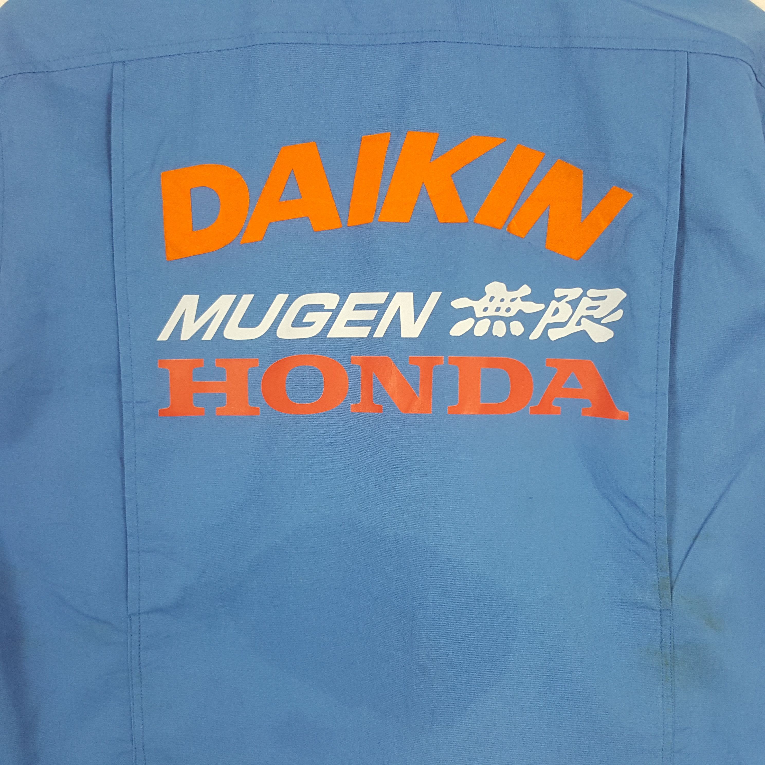 Honda × Japanese Brand × Vintage Vintage Daikin X Mugen Honda Japan Custom Art Jacket Size US M / EU 48-50 / 2 - 2 Thumbnail
