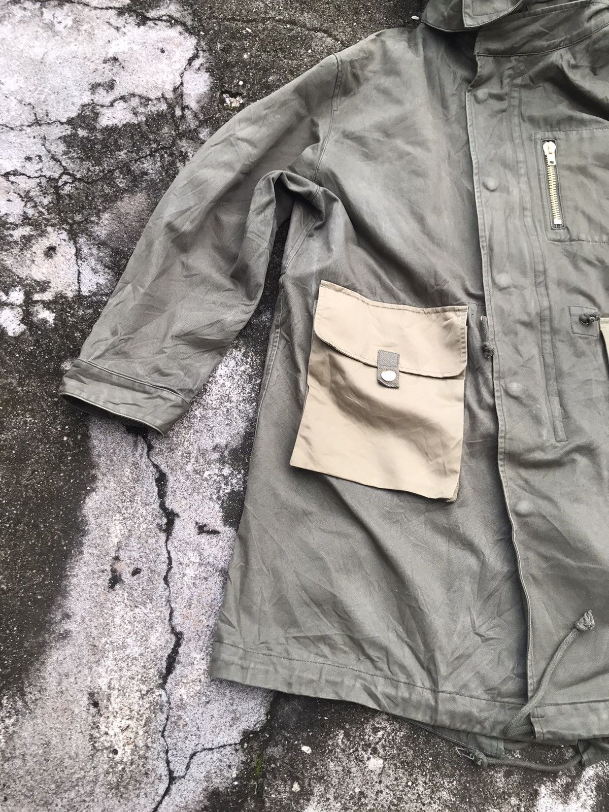 Japanese Brand Purple and Yellow Parka Military Size US M / EU 48-50 / 2 - 3 Thumbnail