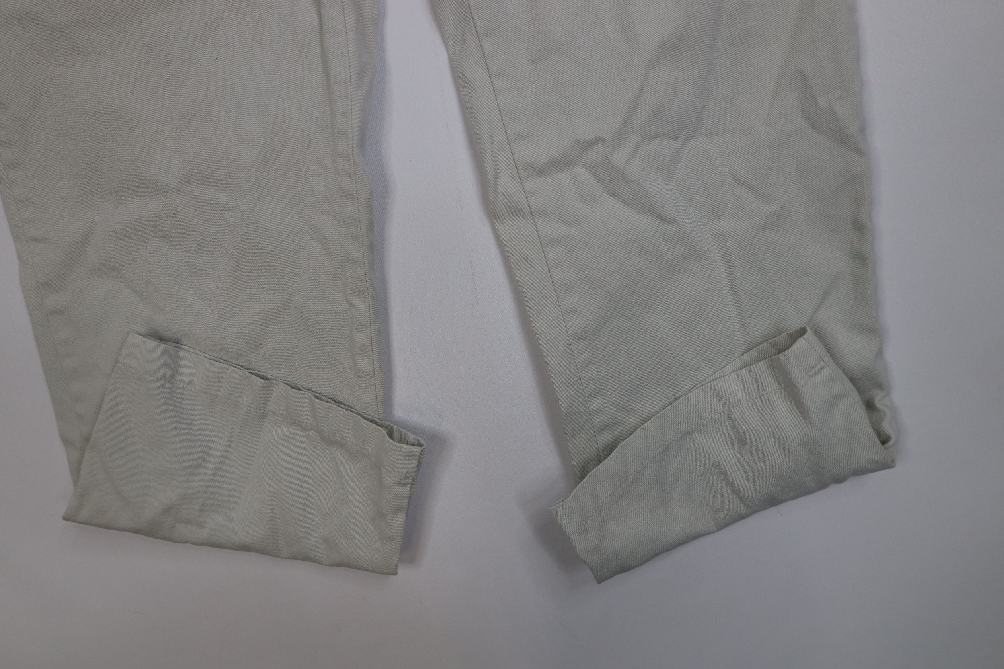 Tommy Hilfiger Vintage 90s Tommy Hilfiger Wide Leg Chino Pants Stone Cotton Size US 38 / EU 54 - 5 Thumbnail