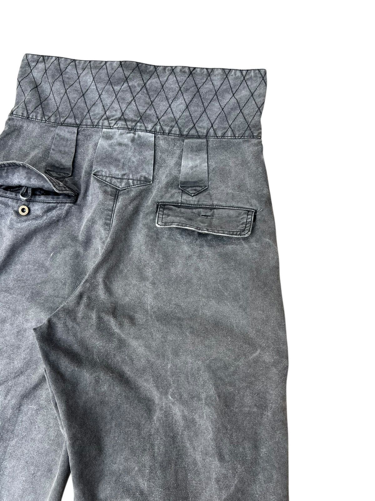 Bernhard Willhelm Archive Bernhard Willhelm High Waist Baggy Wide Cropped Pant Size US 29 - 19 Thumbnail