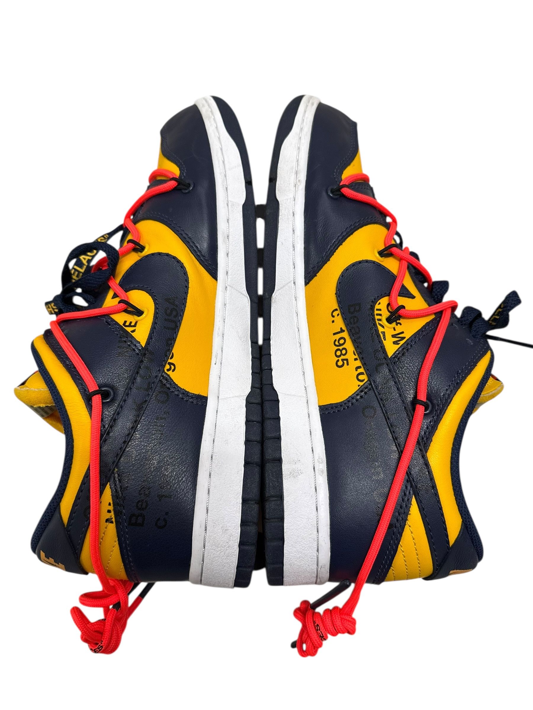 Nike × Off-White Nike Off White Michigan Dunk Low CT0856-700 Size US 10 / EU 43 - 6 Thumbnail