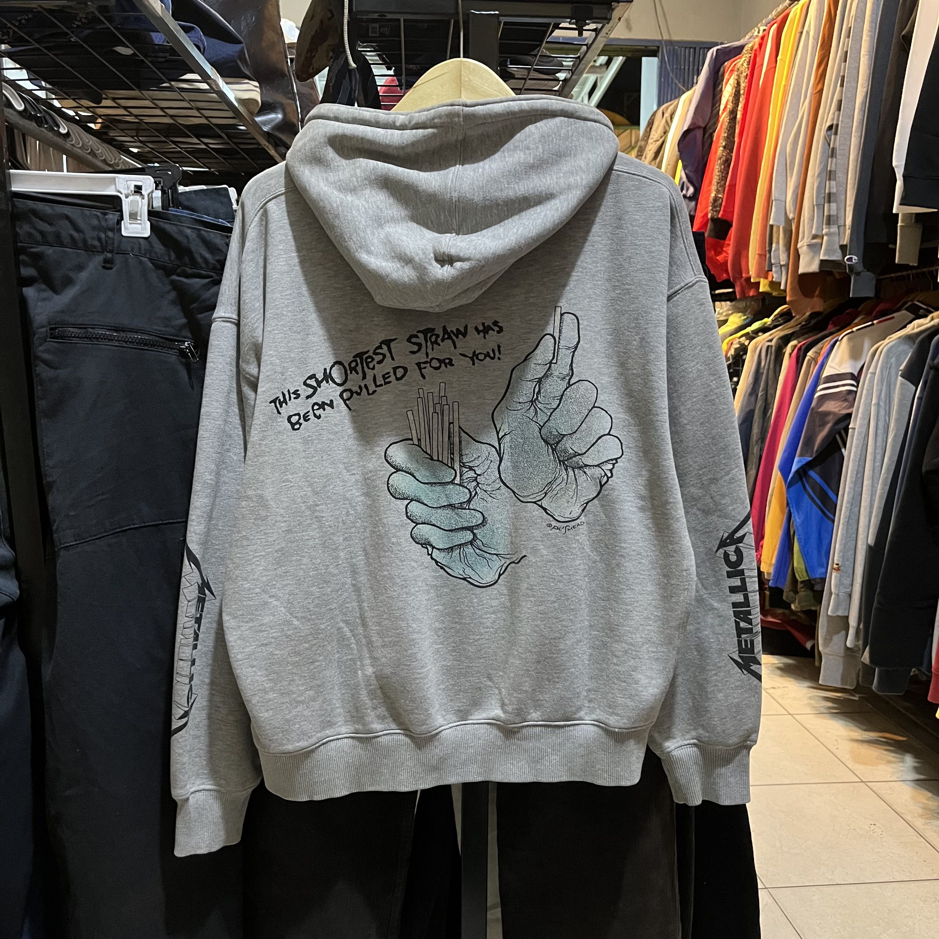 Band Tees × GU × Metallica Gu metallica hoodie Size US M / EU 48-50 / 2 - 8 Thumbnail