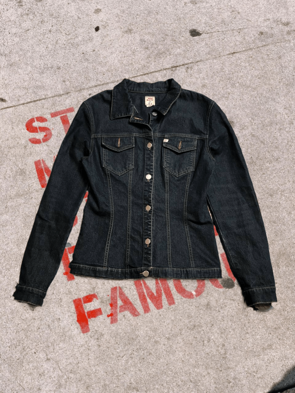 Miss Sixty MISS SIXTY Classic Denim Jacket Button Up Size L / US 10 / IT 46 - 1 Thumbnail