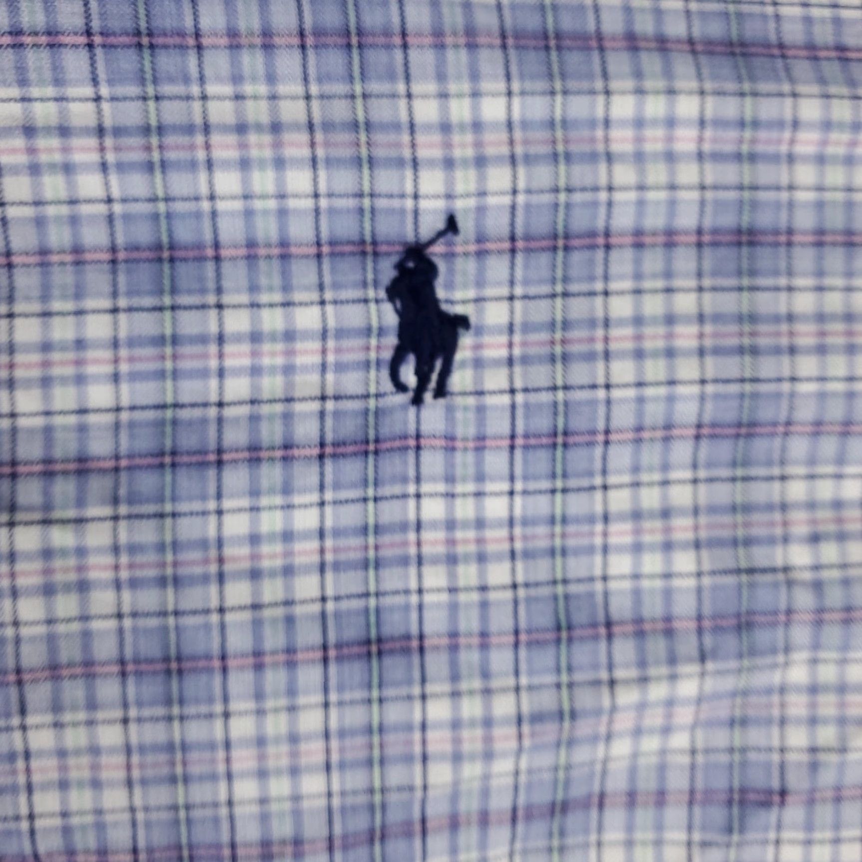 Ralph Lauren Ralph Lauren Shirt Mens XL Blue Plaid Pony Classic Fit Button Up Short Sleeve Size US XL / EU 56 / 4 - 2 Thumbnail