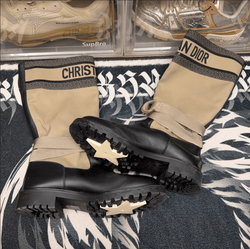 Dior Dior Calfskin Leather High Boots Size US 9 / IT 39 - 7 Thumbnail