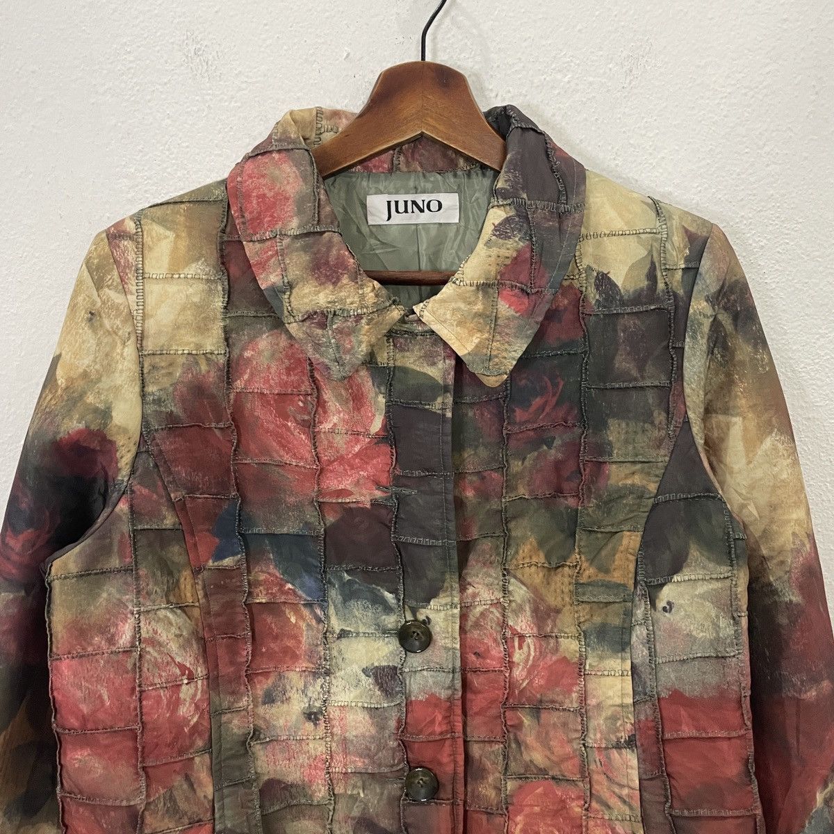 Japanese Brand Pick ‼️Vintage Juno Flower Motive Luxury Jacket Size XL / US 12-14 / IT 48-50 - 4 Thumbnail