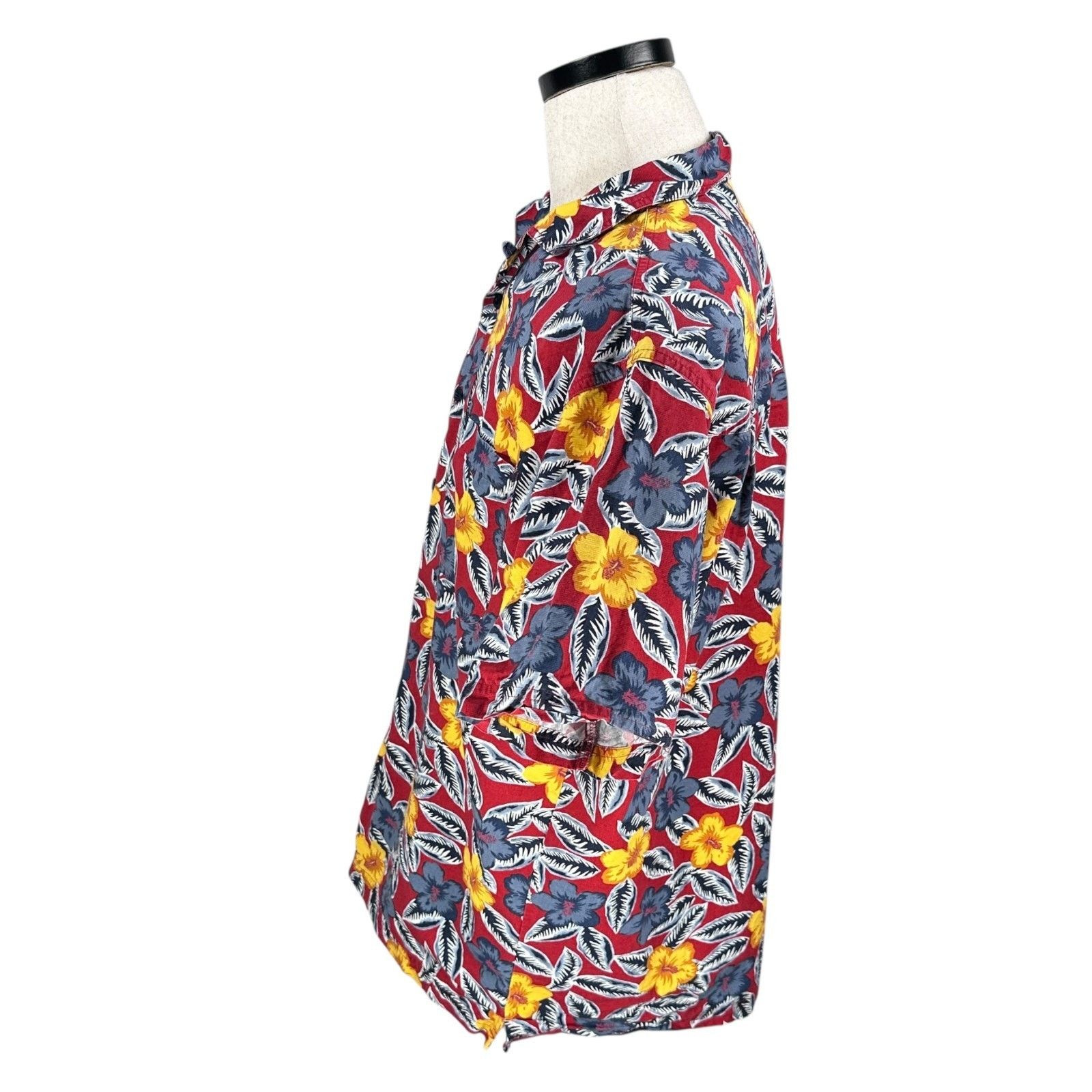 Chaps Ralph Lauren Vintage Chaps Ralph Lauren Hawaiian Shirt Men L Multi Floral Size US L / EU 52-54 / 3 - 5 Thumbnail