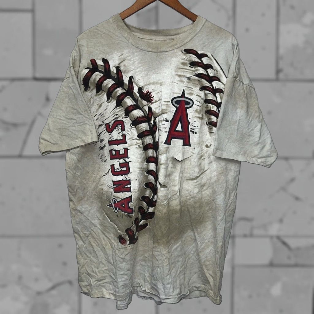 Liquid Blue VINTAGE 2014 Liquid Blue Angels Graphic Baseball T-Shirt Mens 3XL Beige Size US XXL / EU 58 / 5 - 1 Thumbnail