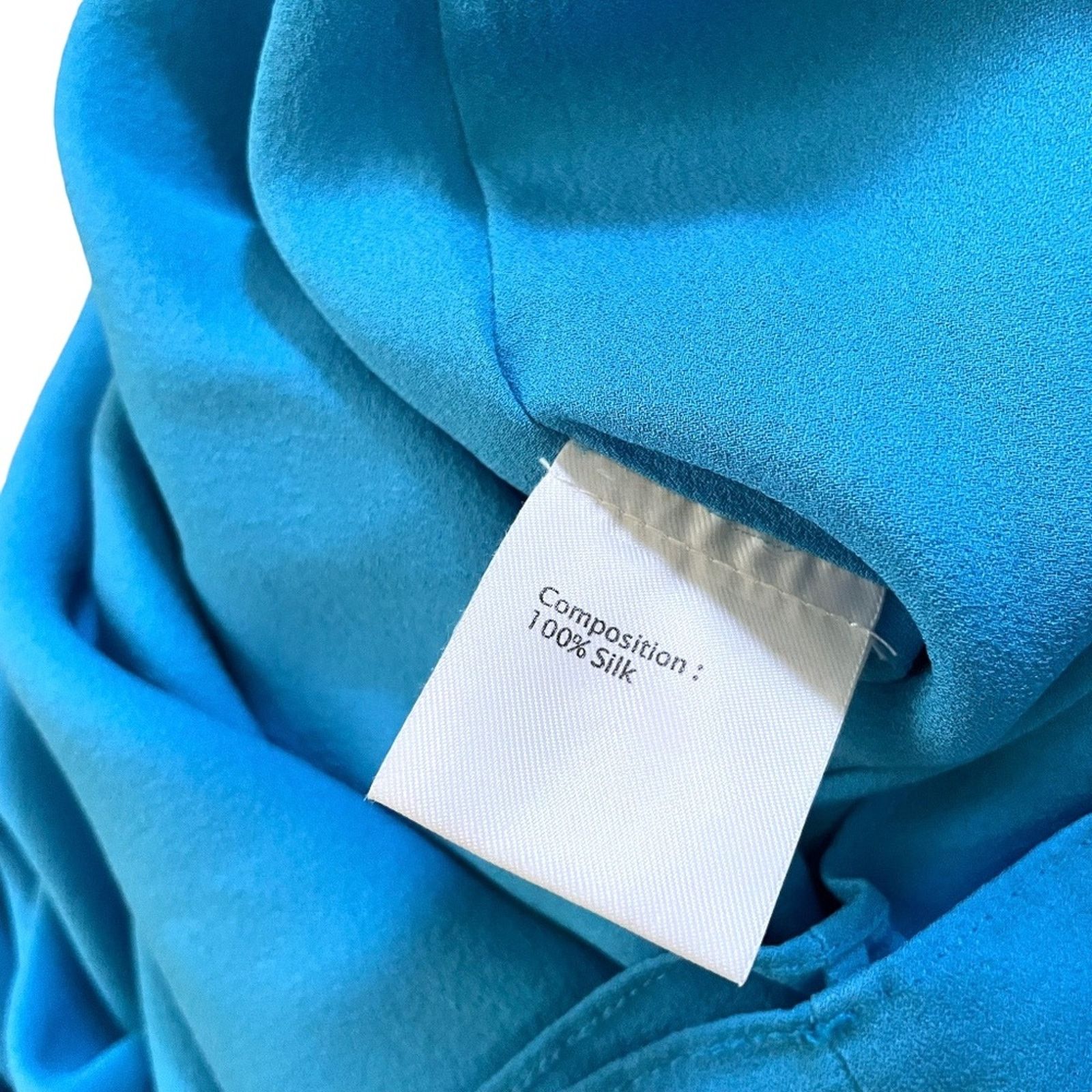 3.1 Phillip Lim 3.1 Phillip Lim Silk Blue Draped Strapless Mini Dress AW07 Size M / US 6-8 / IT 42-44 - 10 Thumbnail