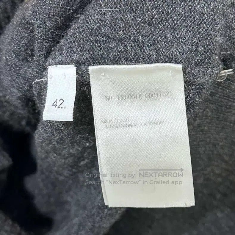 Thom Browne Thom Browne Dark Grey Classic Cashmere Open-Cardigan Size US XS / EU 42 / 0 - 5 Thumbnail