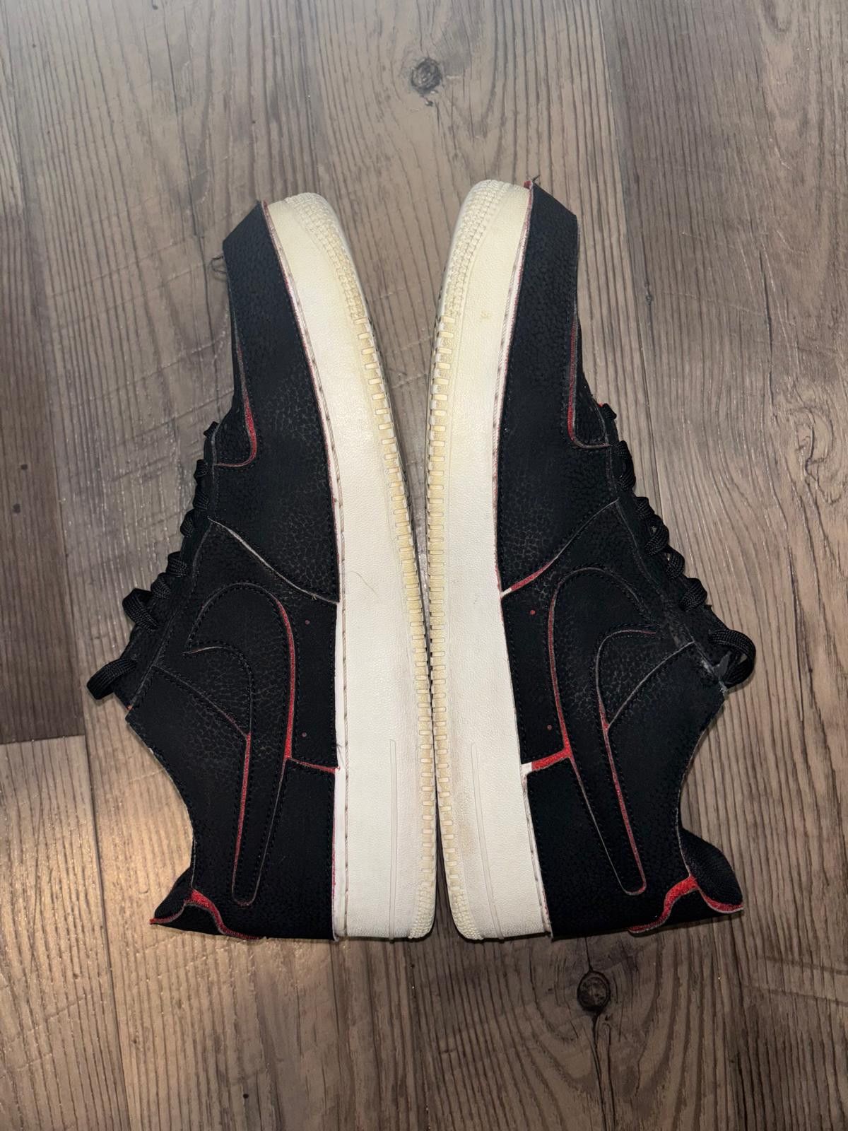 Nike Nike Air Force 1 Low 1/1 - Black Chile Red Size US 13 / EU 46 - 3 Thumbnail