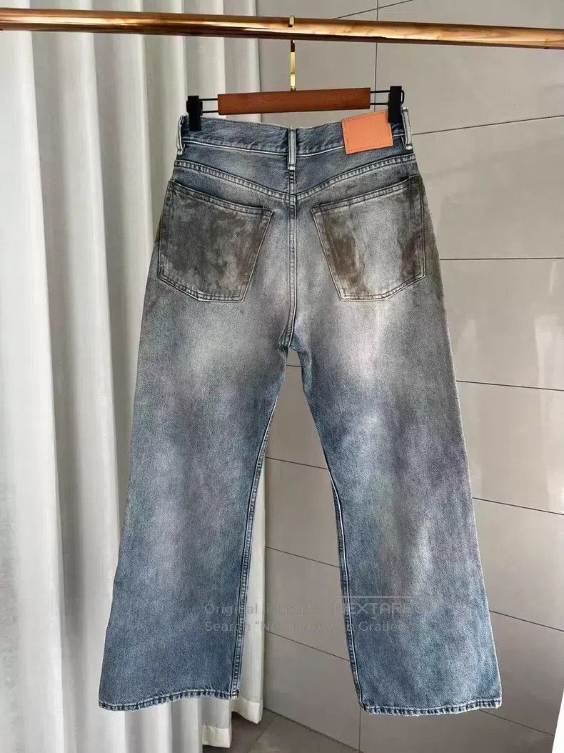 Acne Studios Acne Studios Champion Mud Dyed Water Washed Straight Legge Size 26" / US 2 / IT 38 - 2 Thumbnail