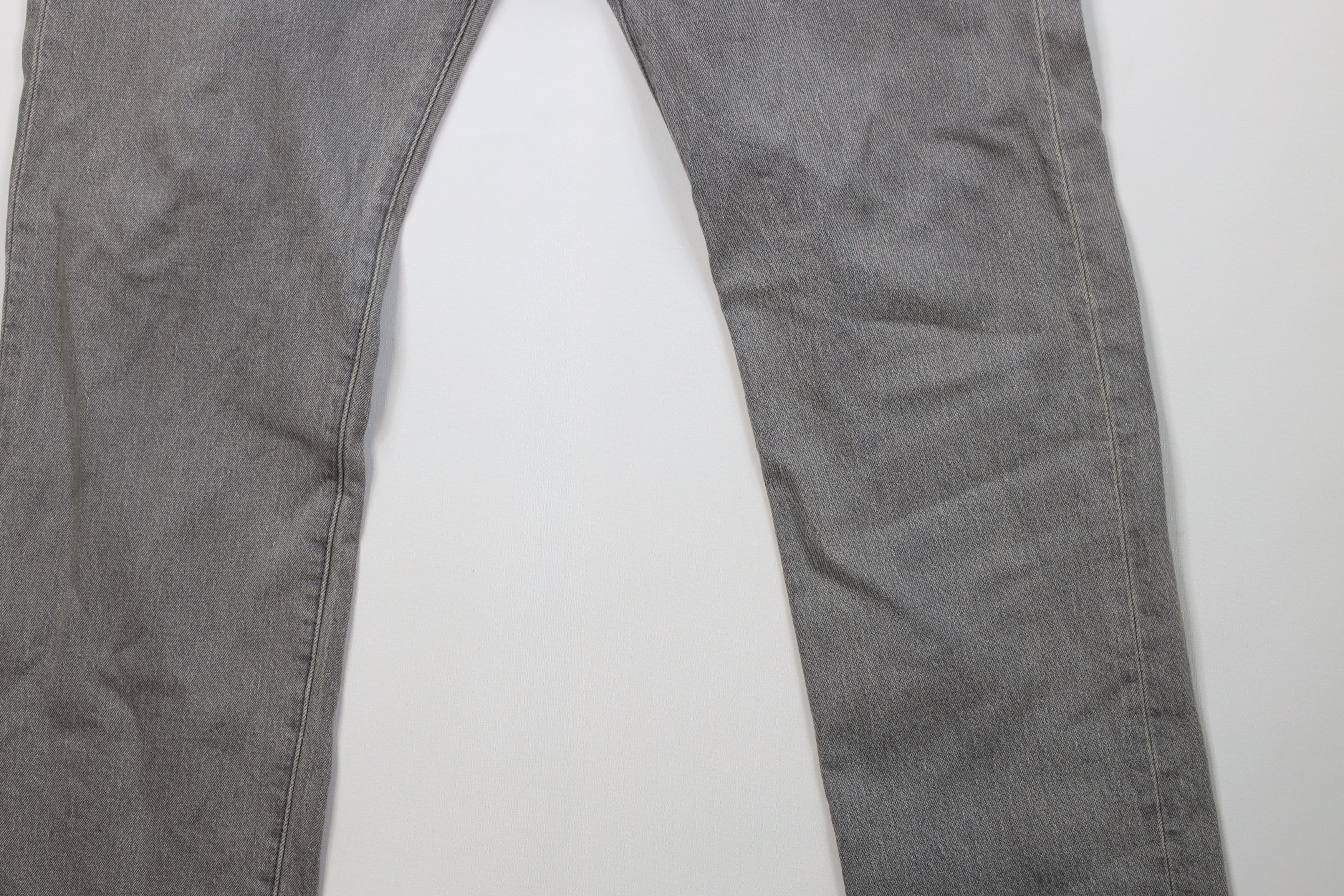Levi's Vintage Y2K Levis 505xx Fly Regular Straight Leg Jeans Gray Size US 36 / EU 52 - 4 Thumbnail